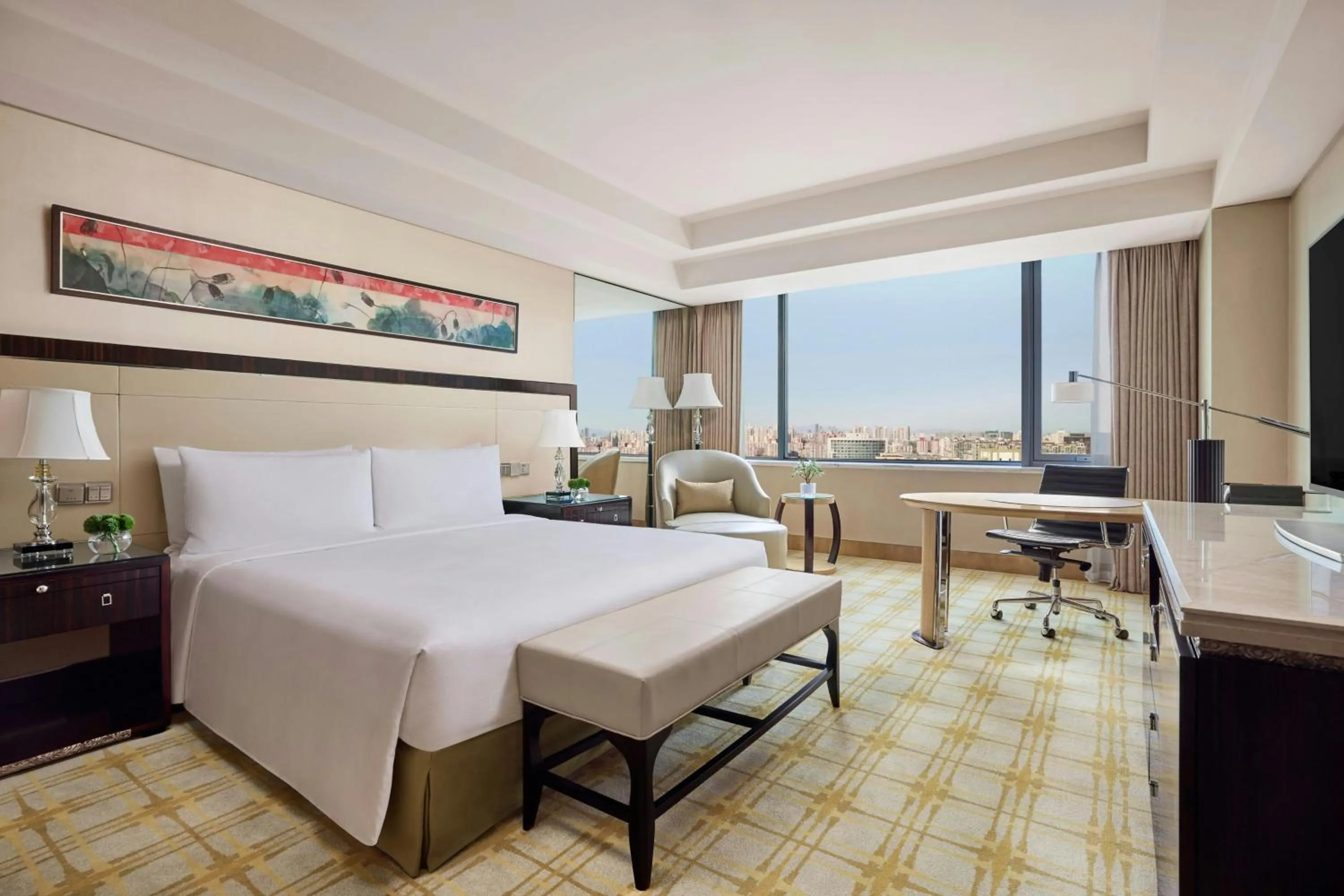 Photo of the whole room, Bed in JW Marriott Hotel Beijing