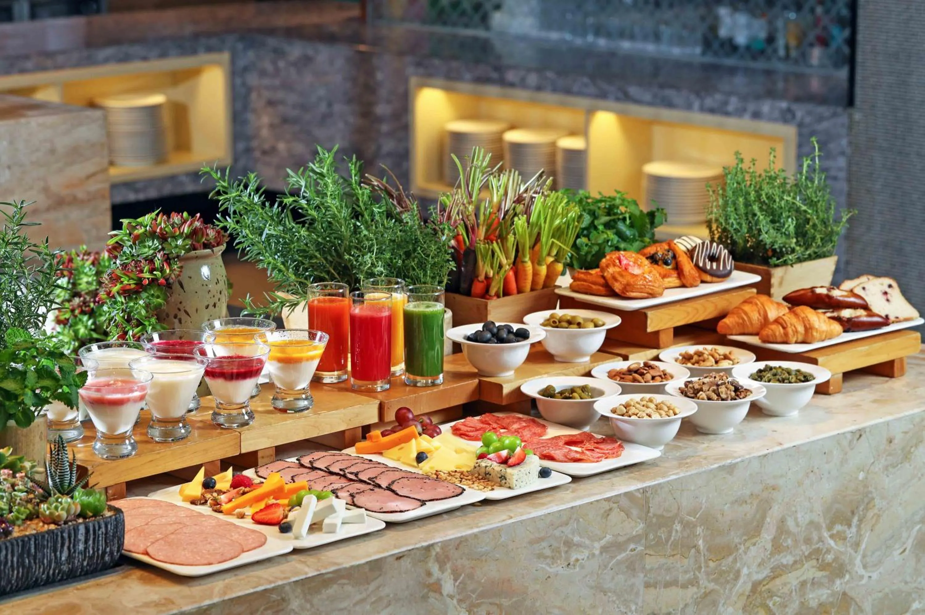 Breakfast in JW Marriott Hotel Beijing