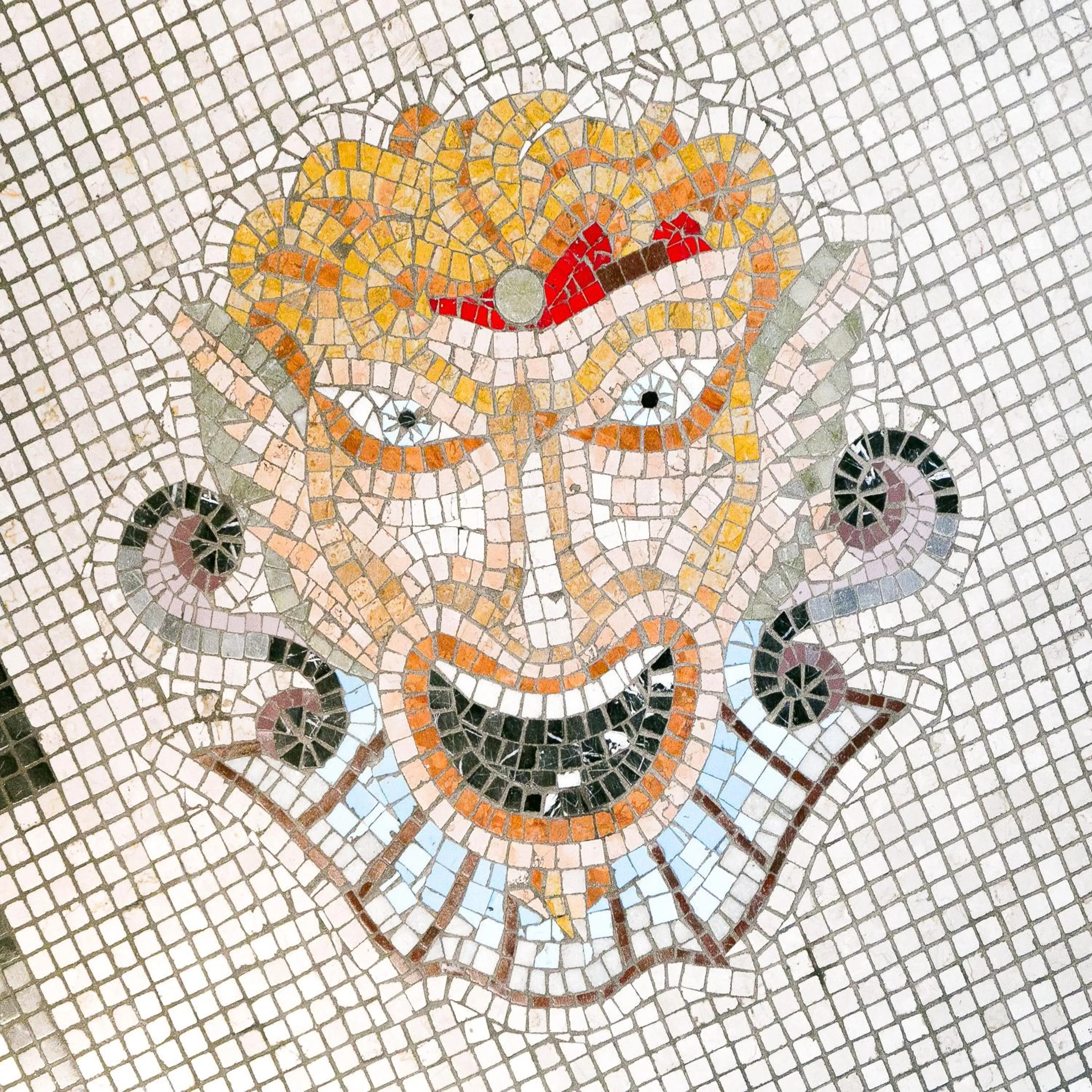 Decorative detail in Hotel Celio