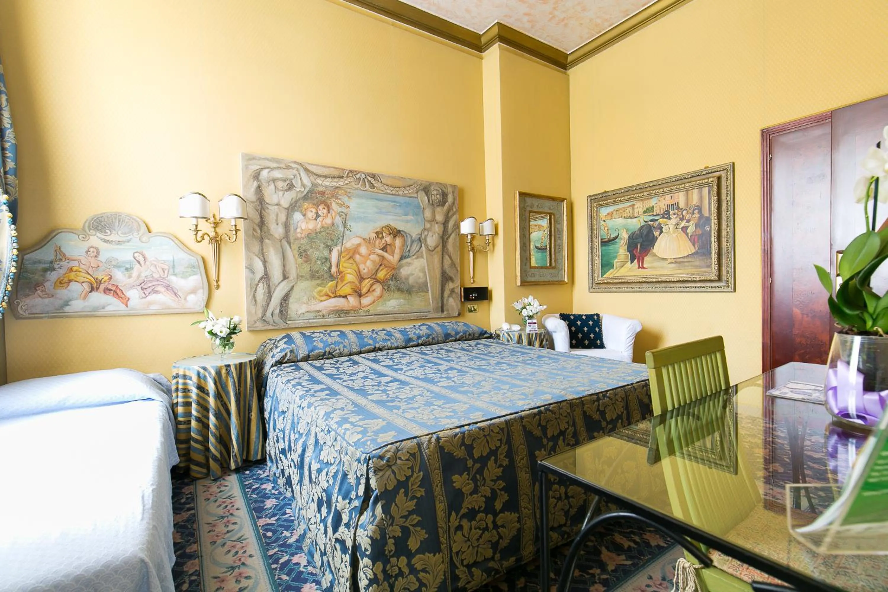 Bedroom, Bed in Hotel Celio