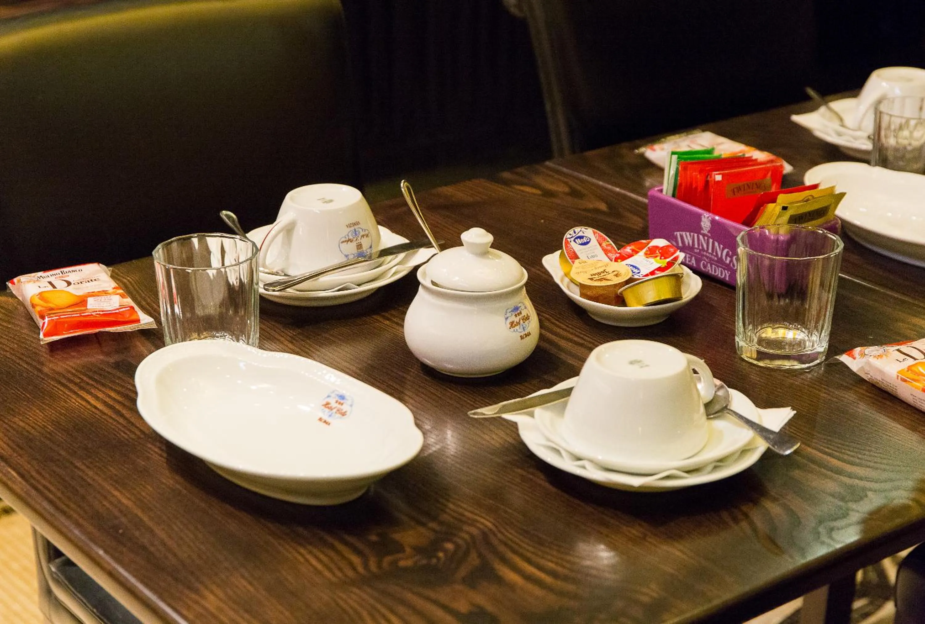 Continental breakfast in Hotel Celio