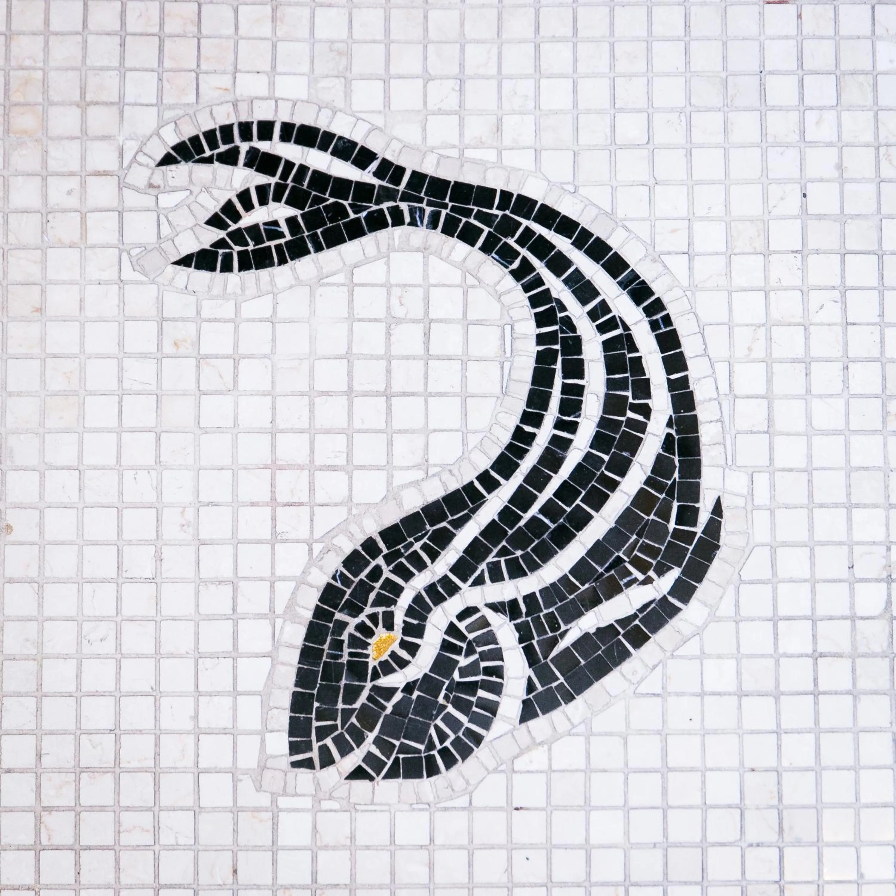 Decorative detail in Hotel Celio