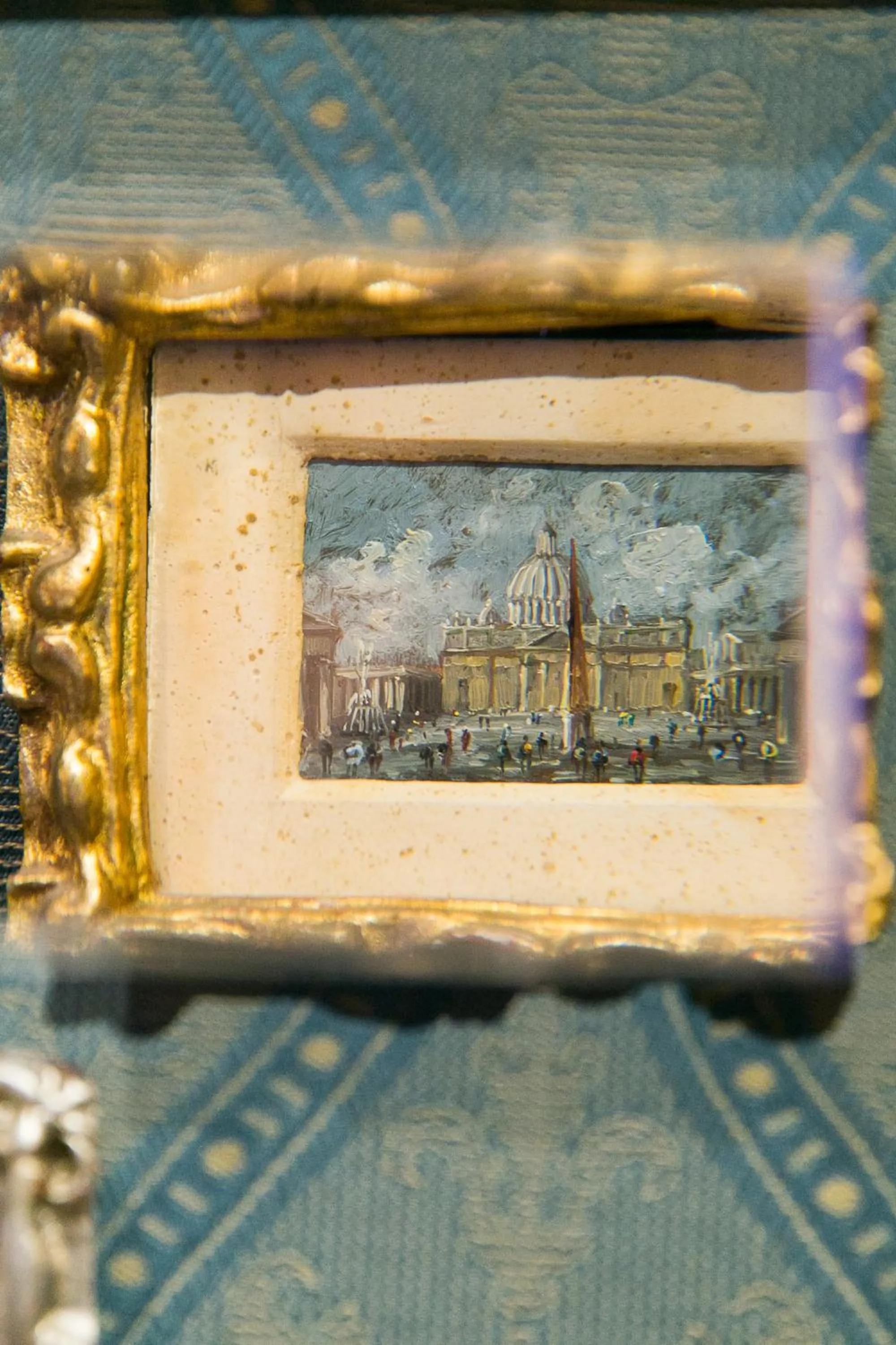 Decorative detail in Hotel Celio