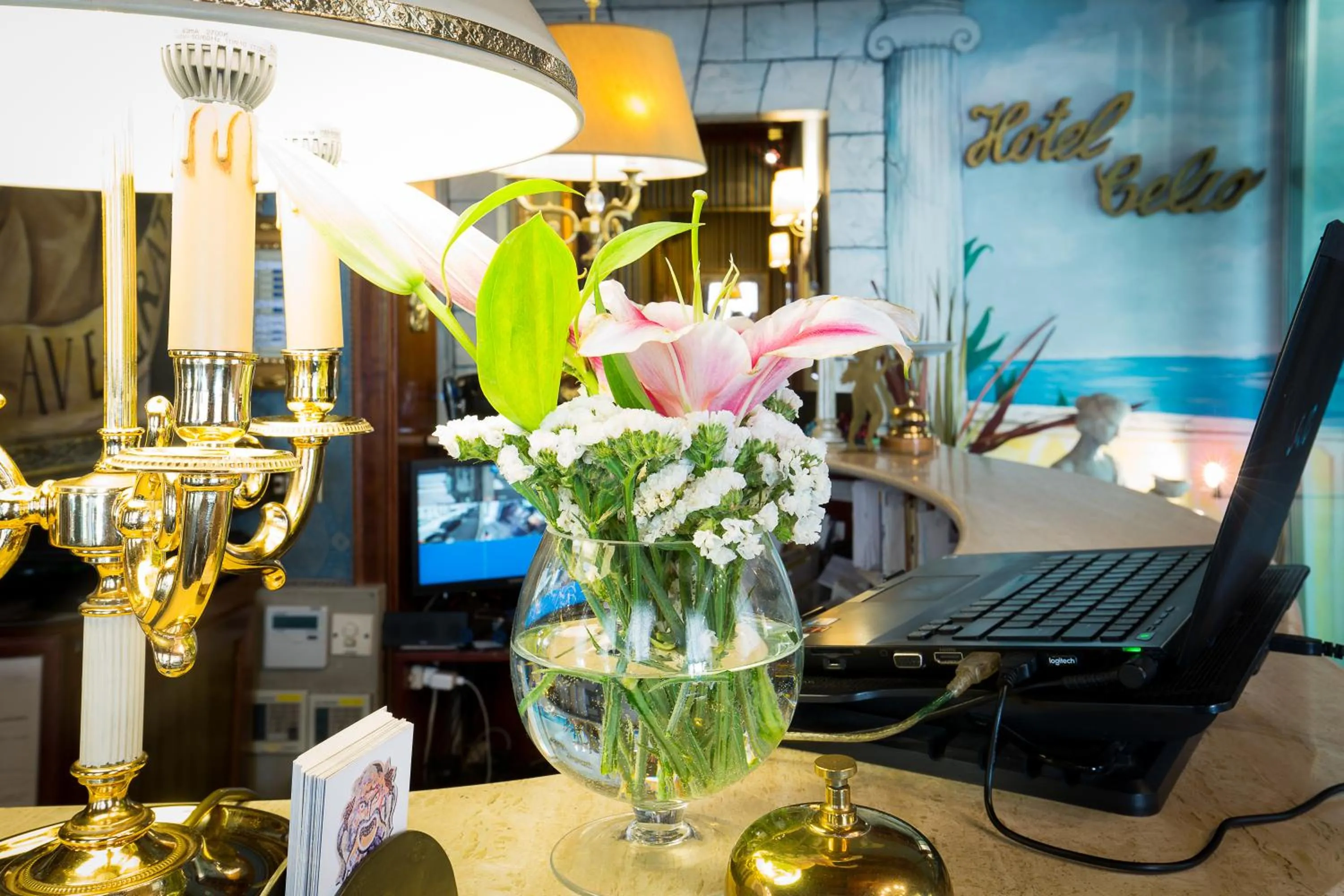 Lobby or reception in Hotel Celio