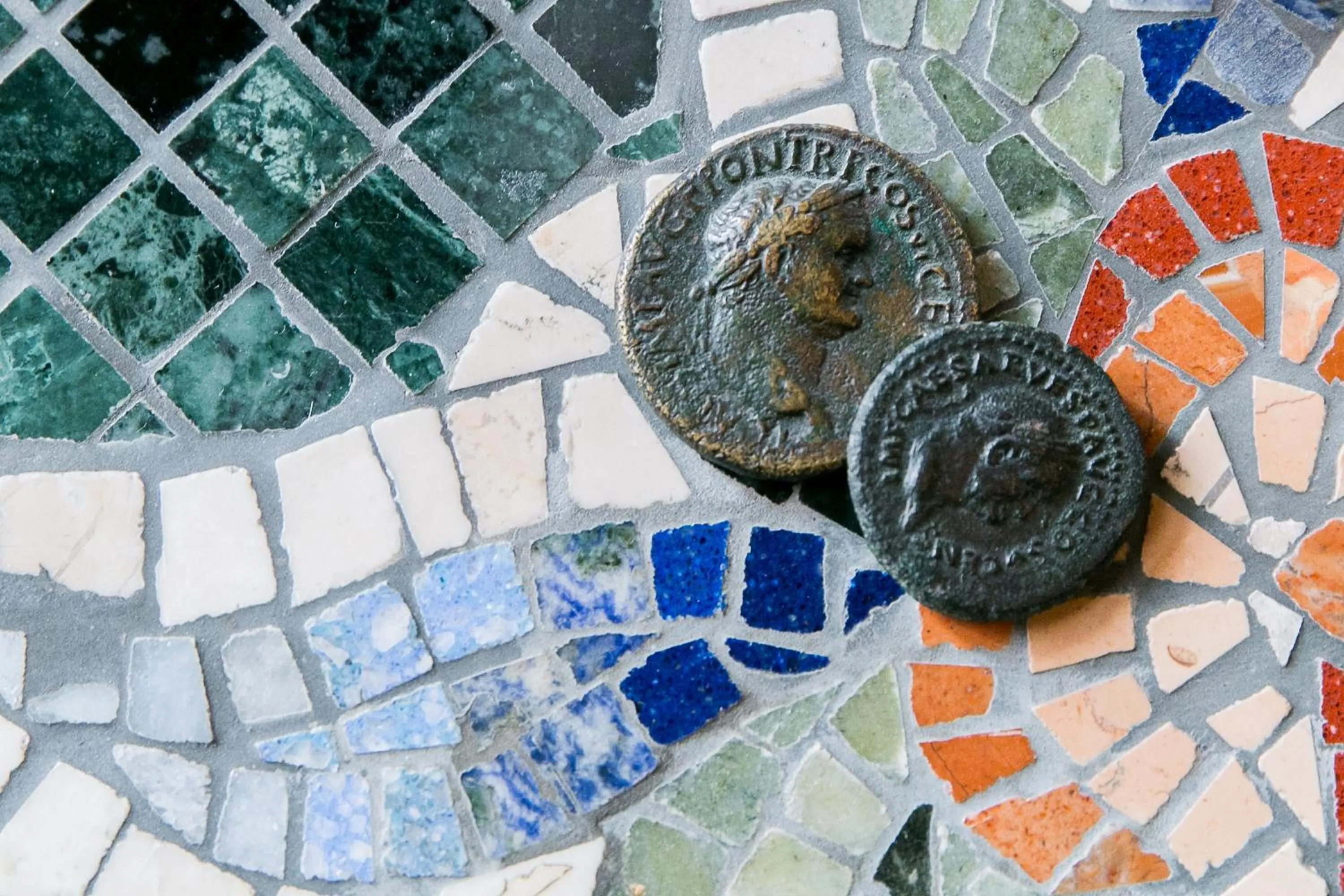 Decorative detail in Hotel Celio