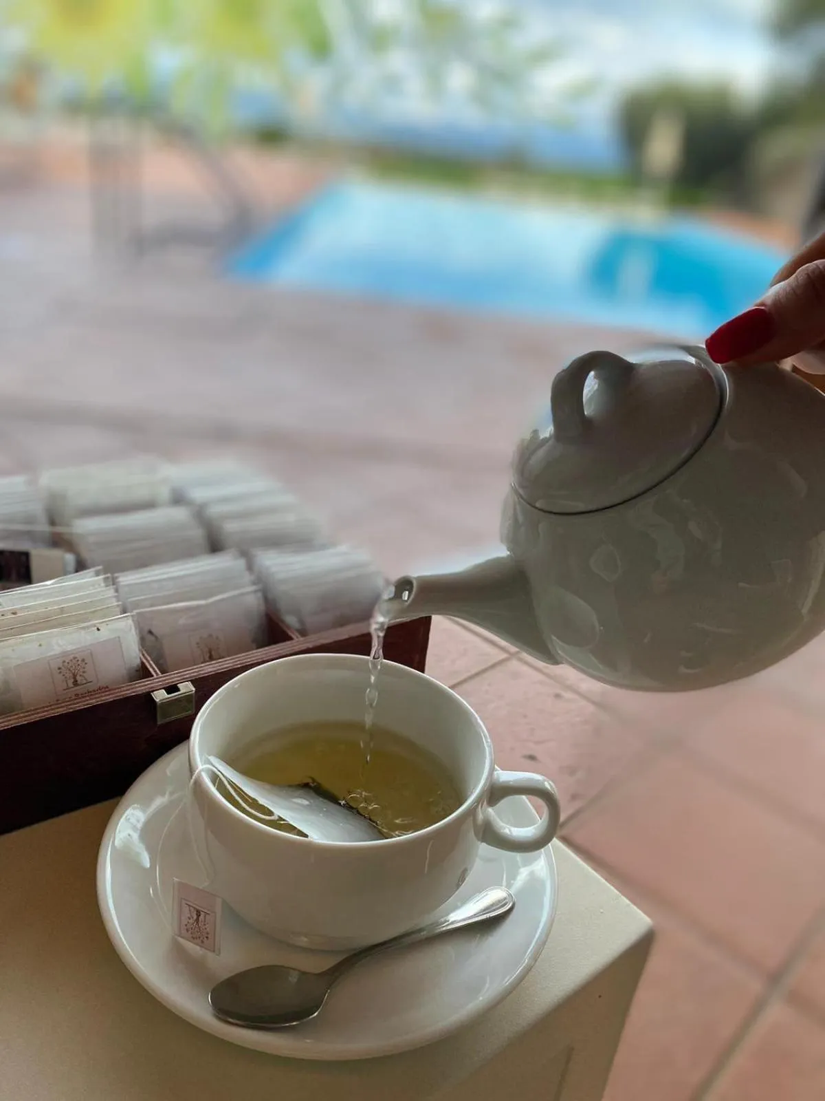 Hot Tub in Locanda Poggioleone