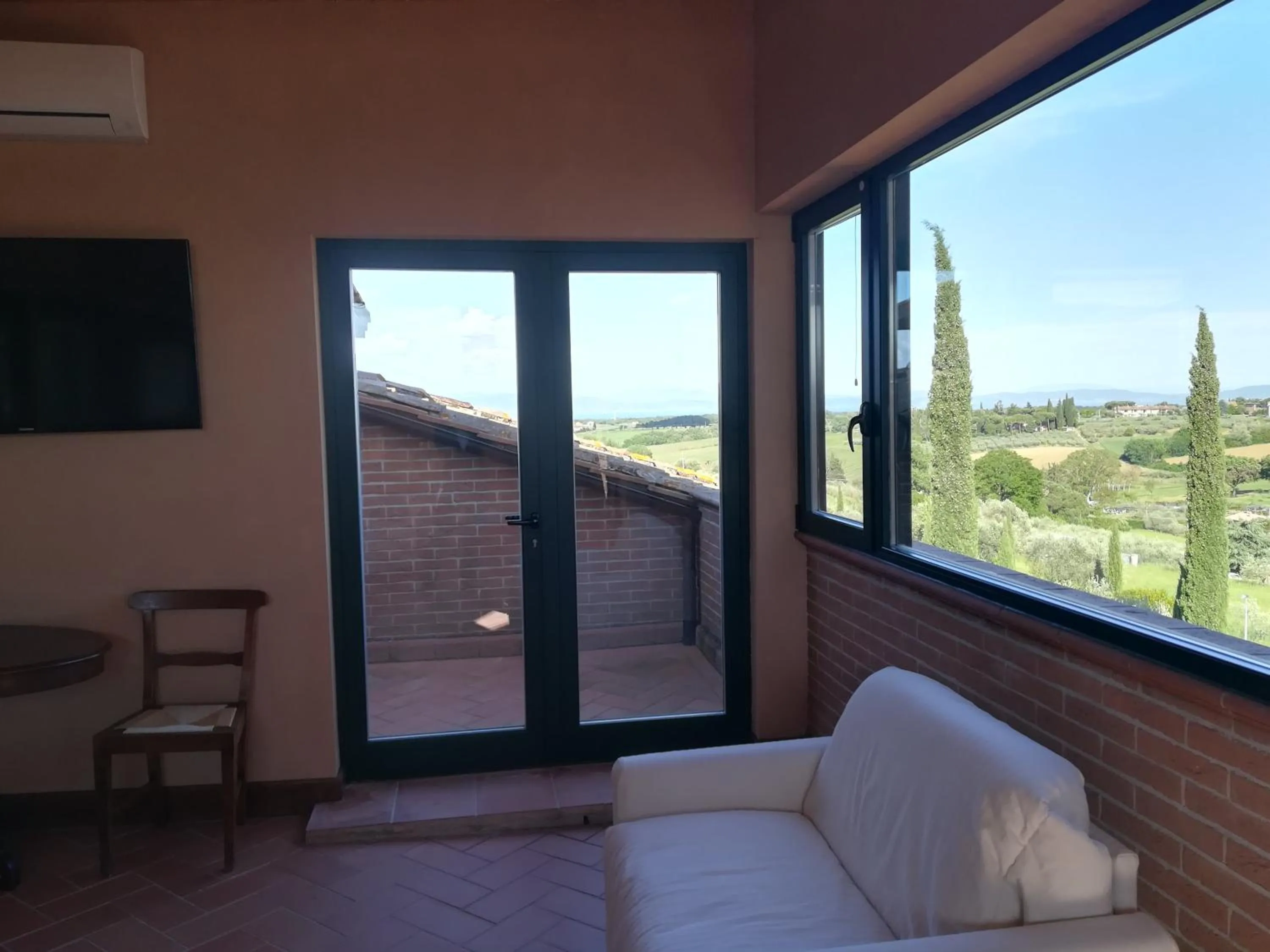 Living room in Locanda Poggioleone