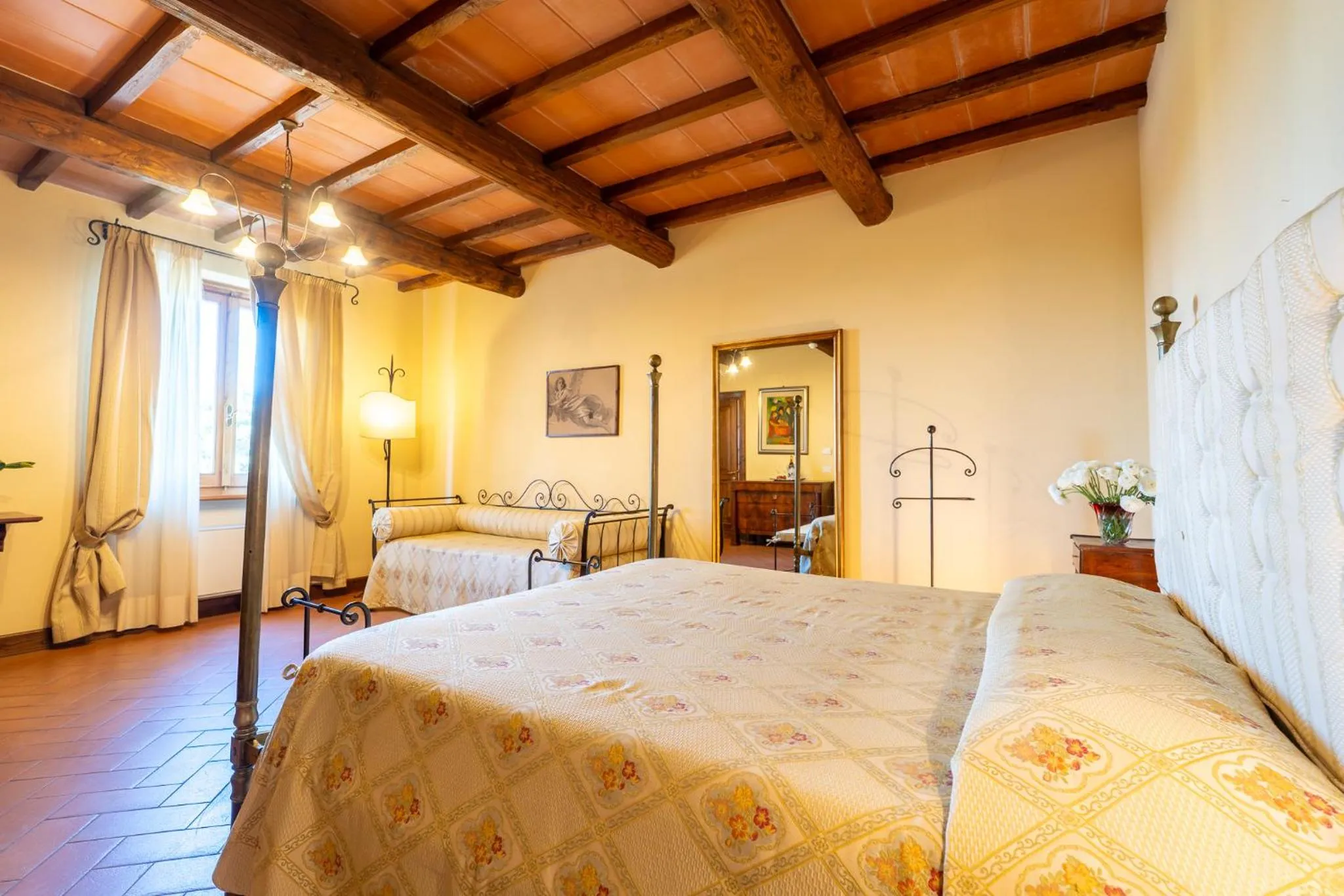 Bedroom, Bed in Locanda Poggioleone