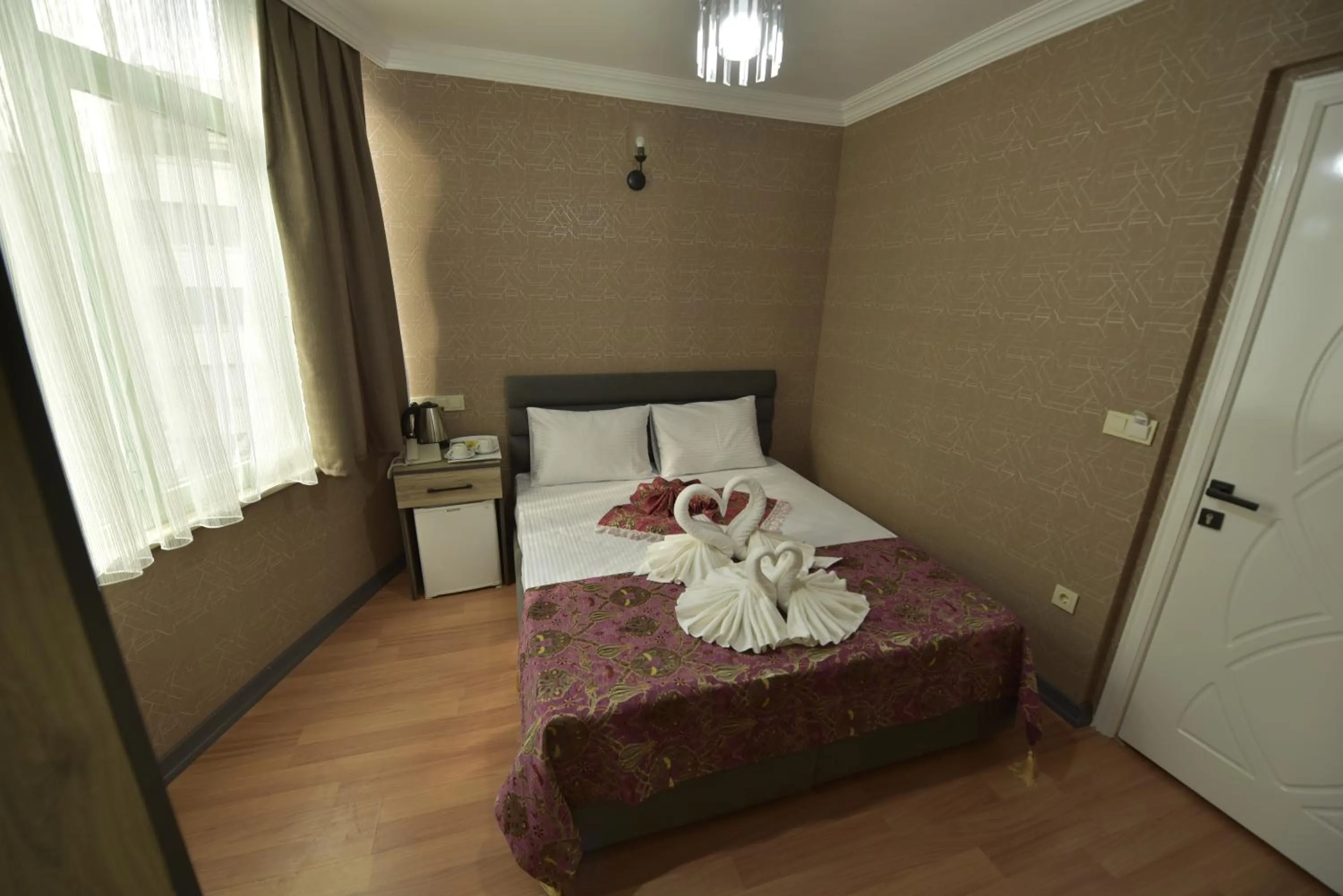 People, Bed in Omega Luxx Hotel
