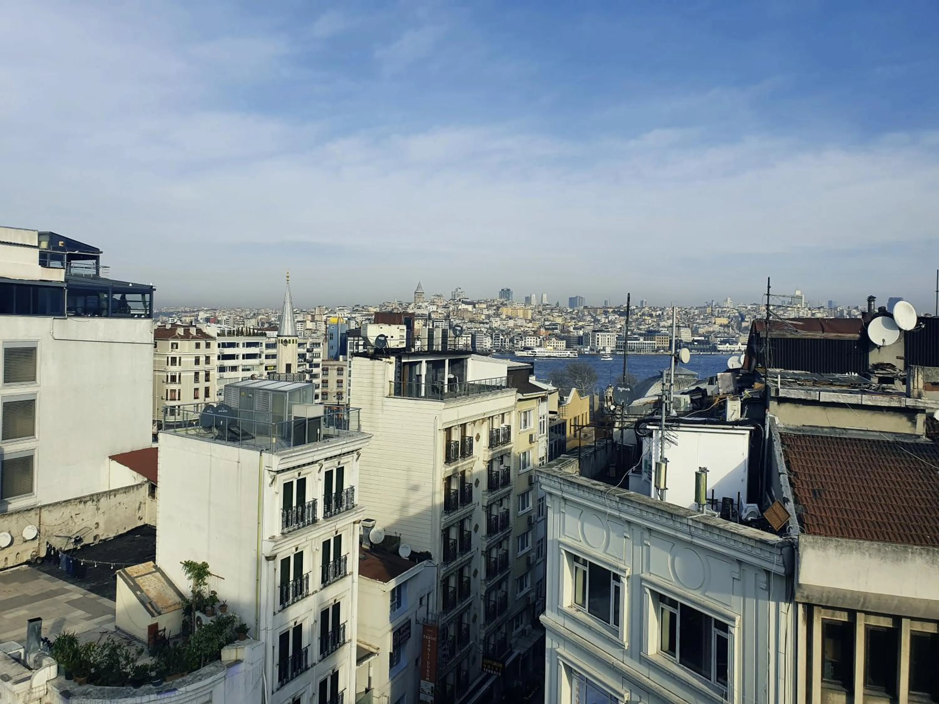 City view in Omega Luxx Hotel