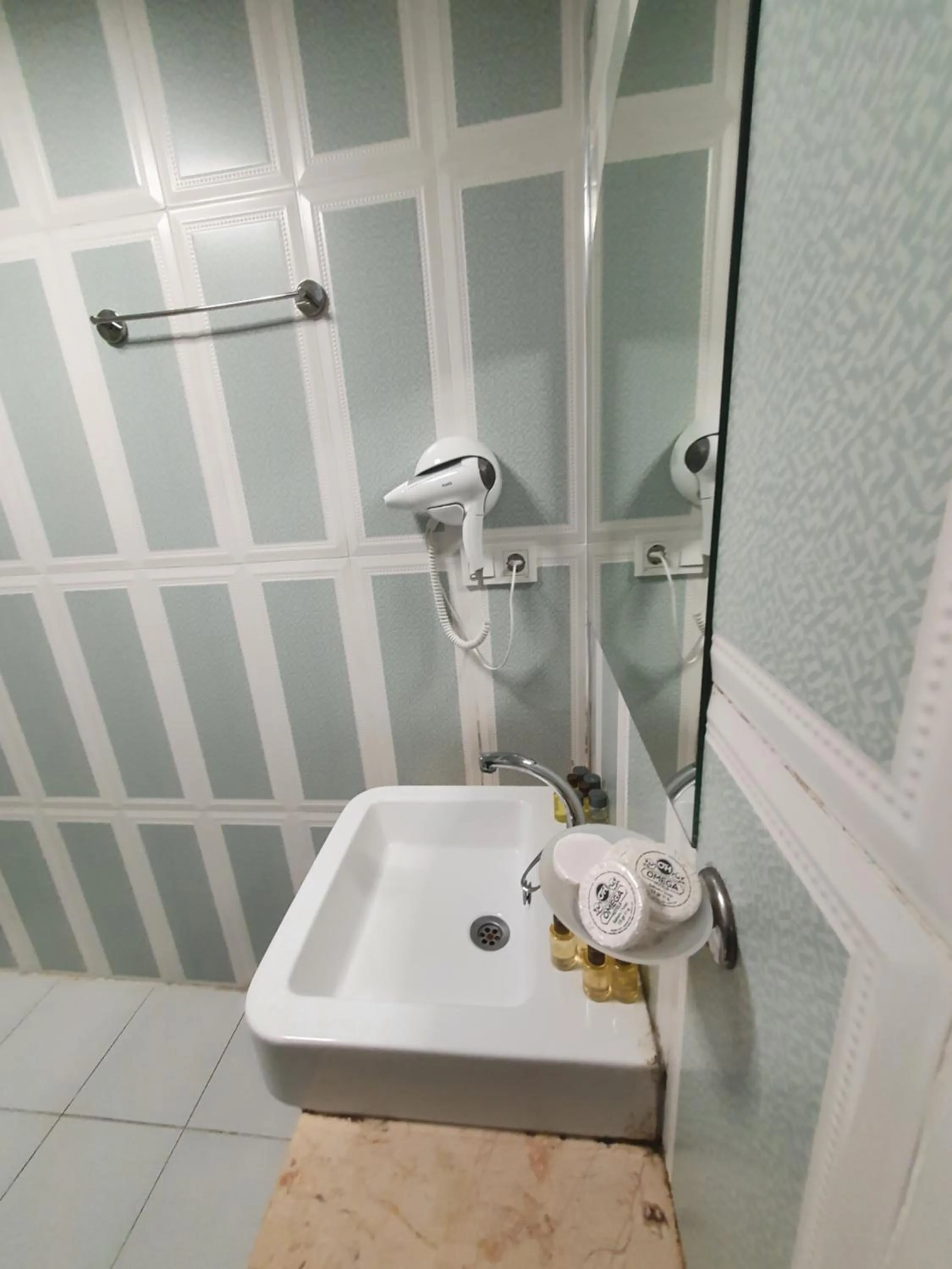 Bathroom in Omega Luxx Hotel