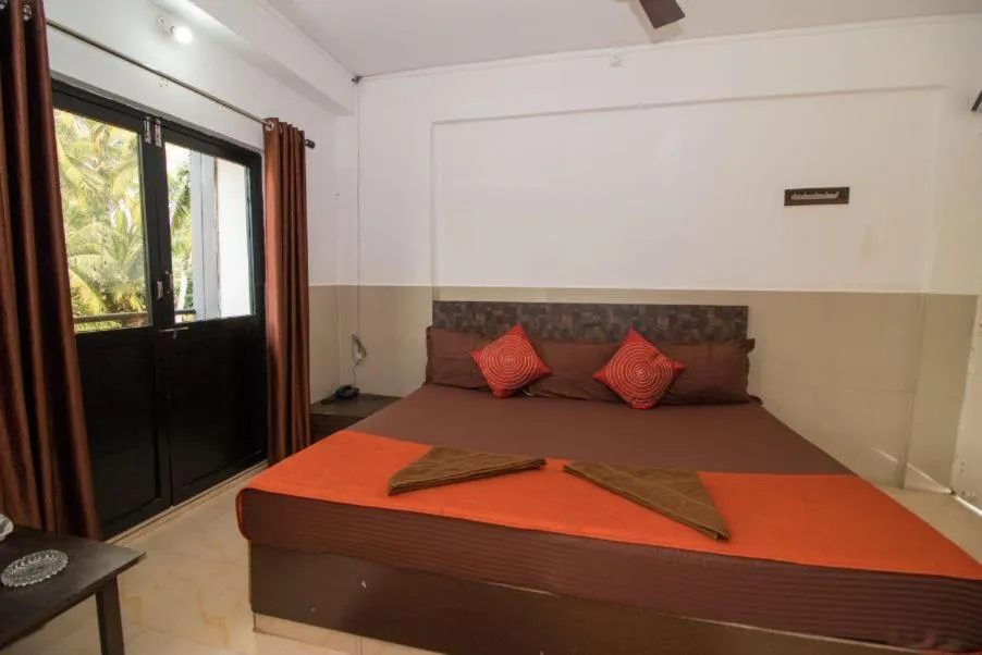 Bed in Travo Suites Panjim