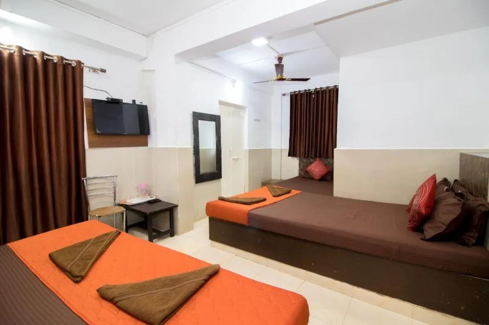 Bed in Travo Suites Panjim