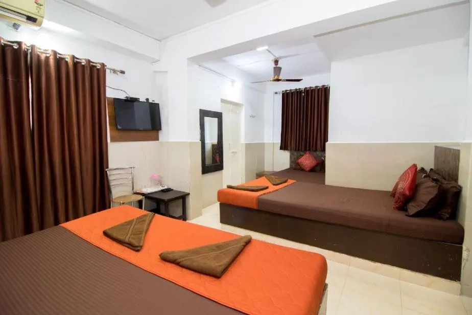 Bed in Travo Suites Panjim