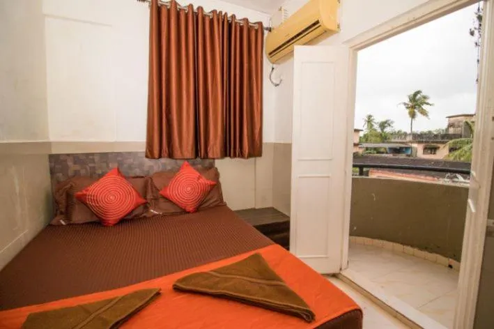 Bed in Travo Suites Panjim