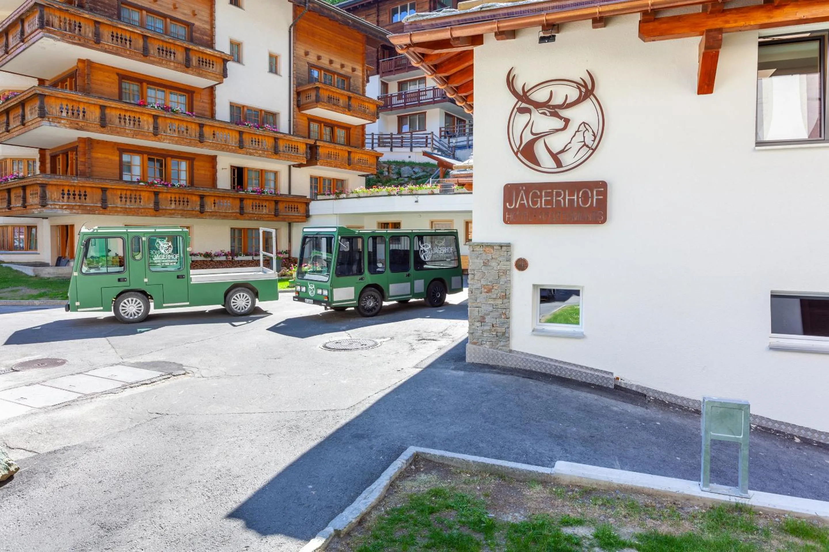 Facade/entrance in Hotel Jägerhof