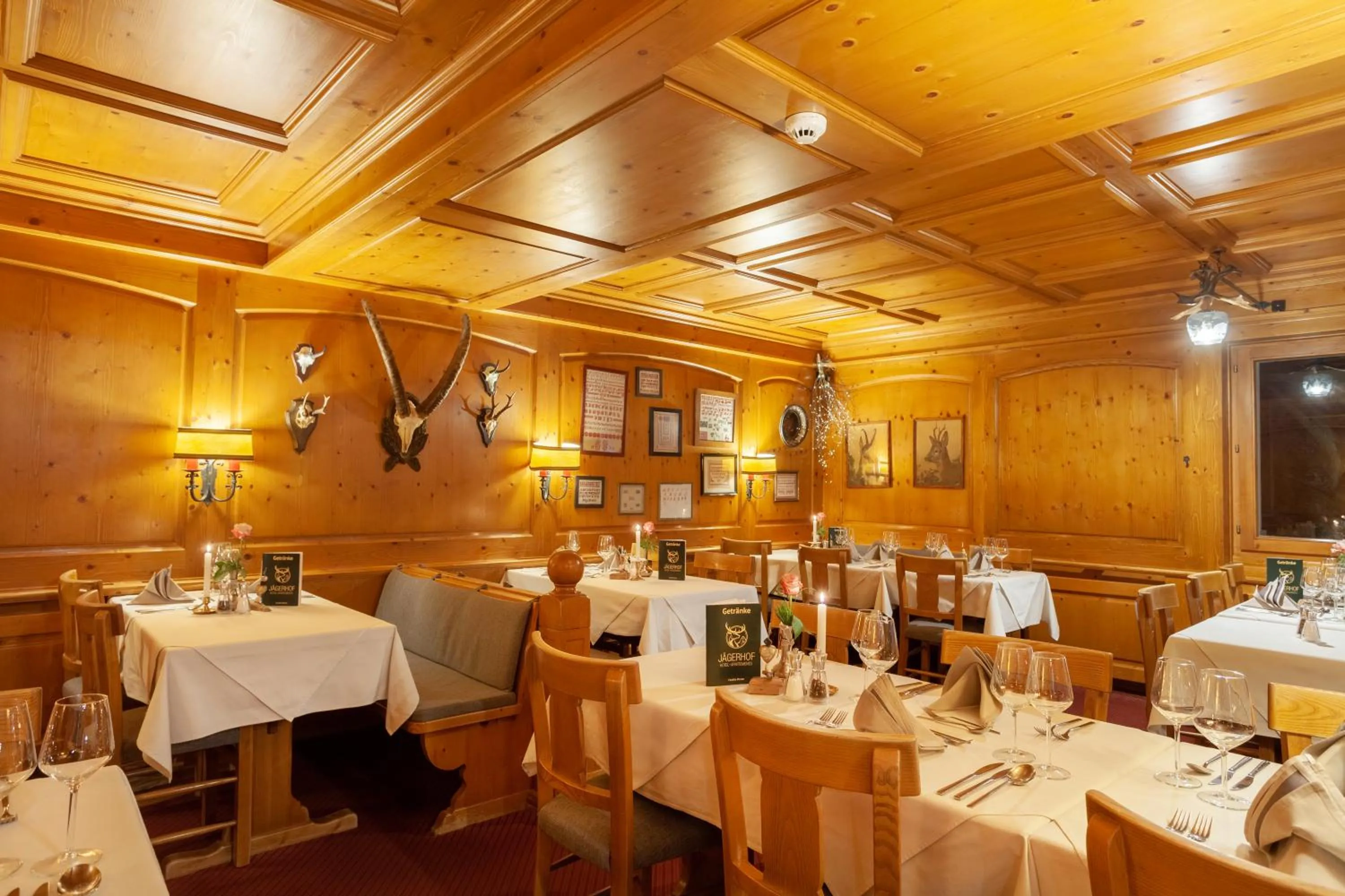 Restaurant/places to eat in Hotel Jägerhof