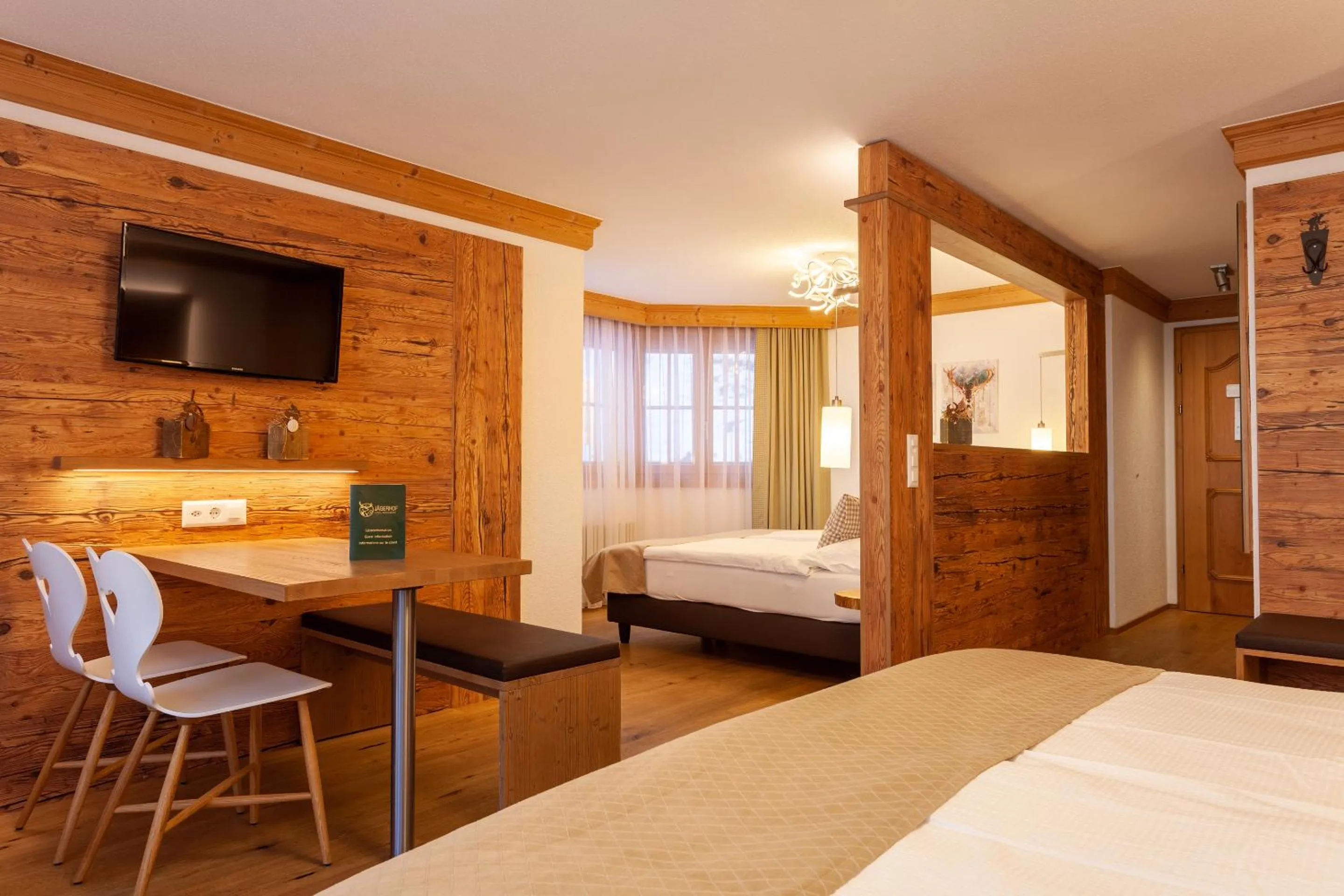 Bed in Hotel Jägerhof