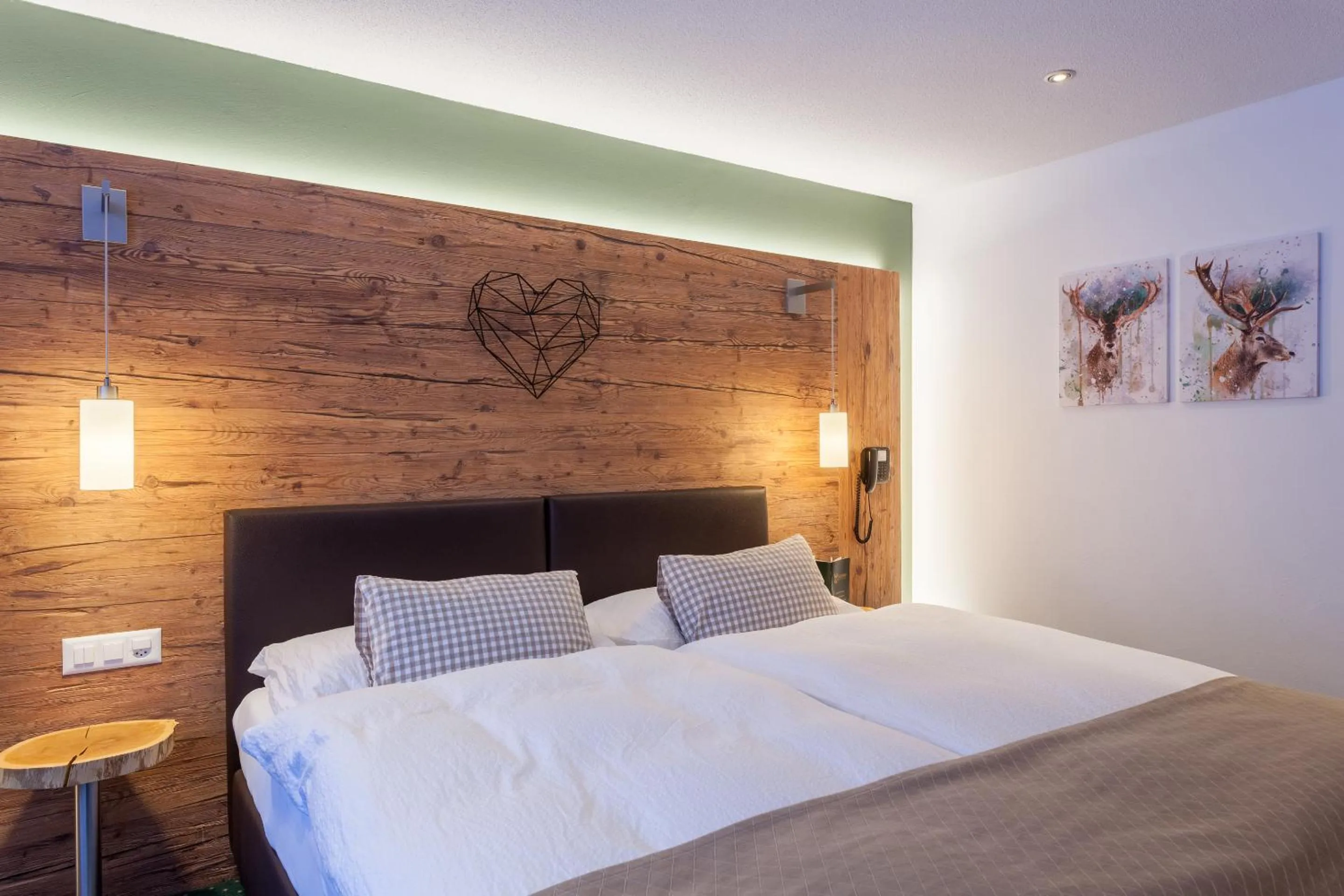 Bed in Hotel Jägerhof