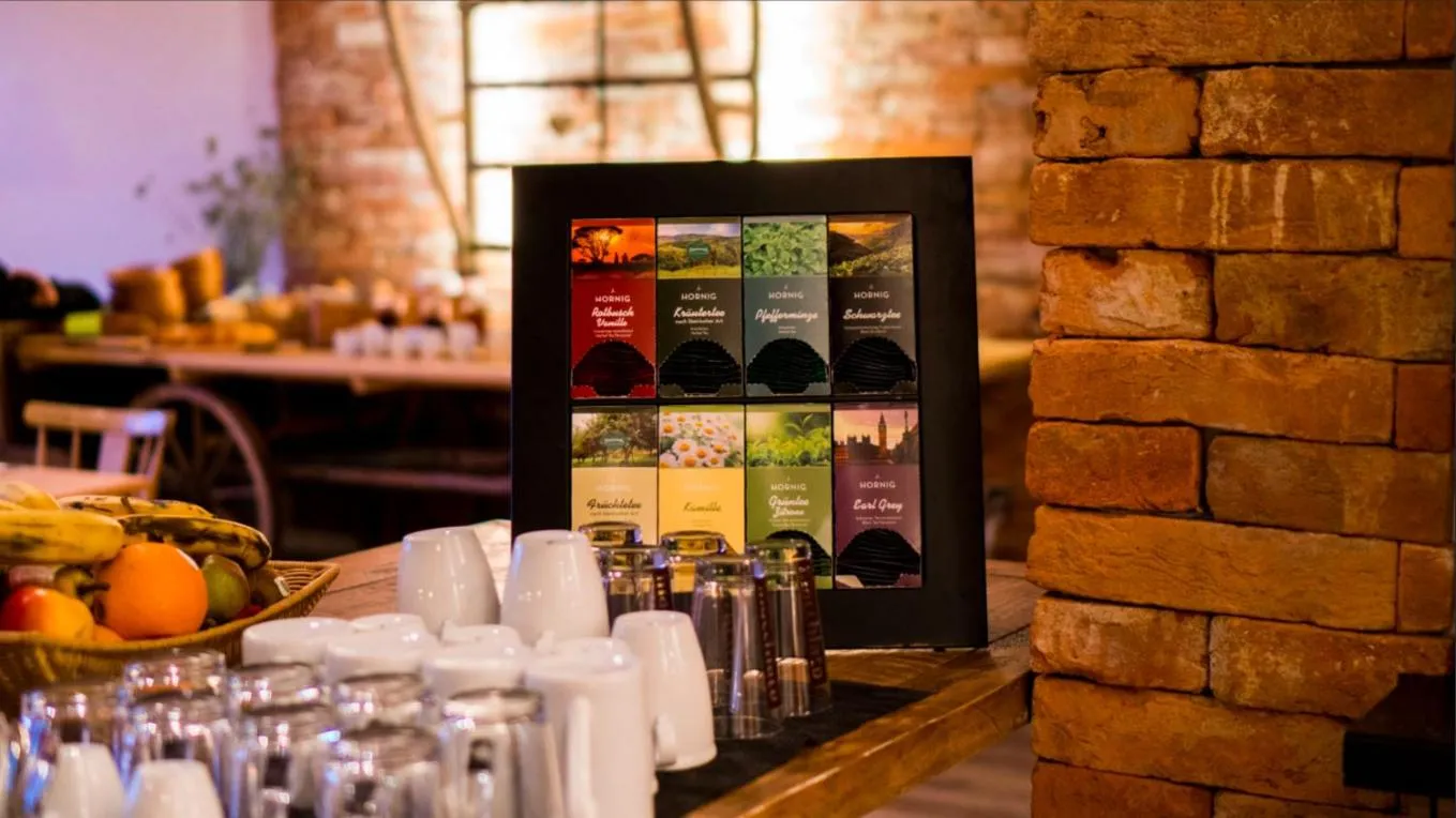 Buffet breakfast in Hotel Berghof