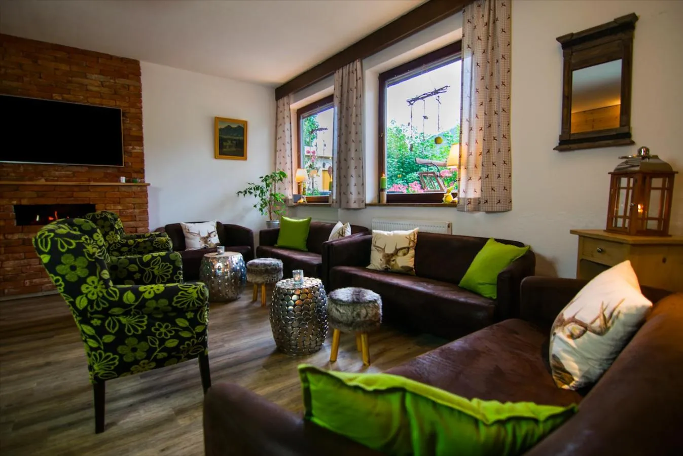 Lounge or bar in Hotel Berghof