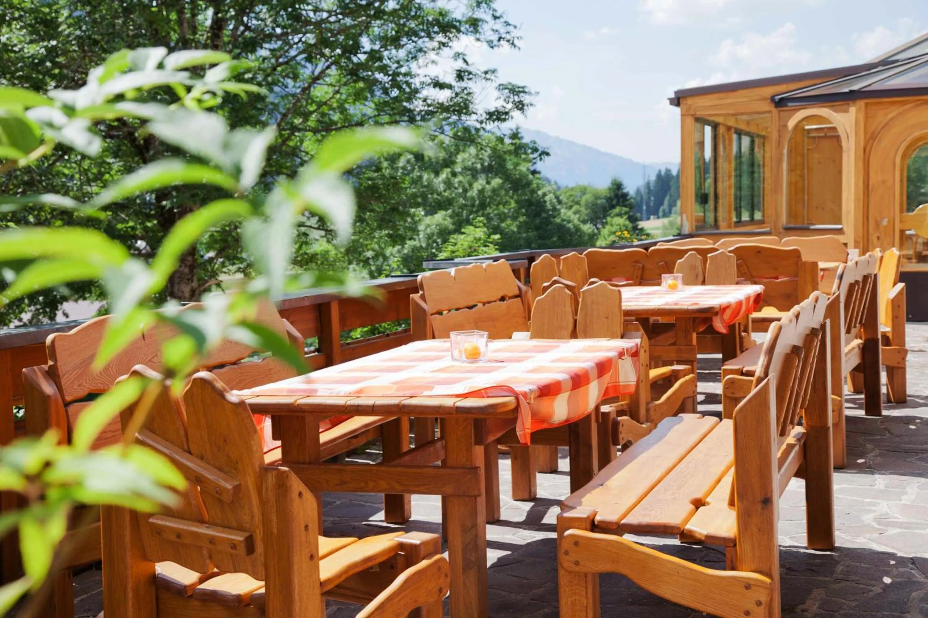 Restaurant/places to eat in Hotel Berghof