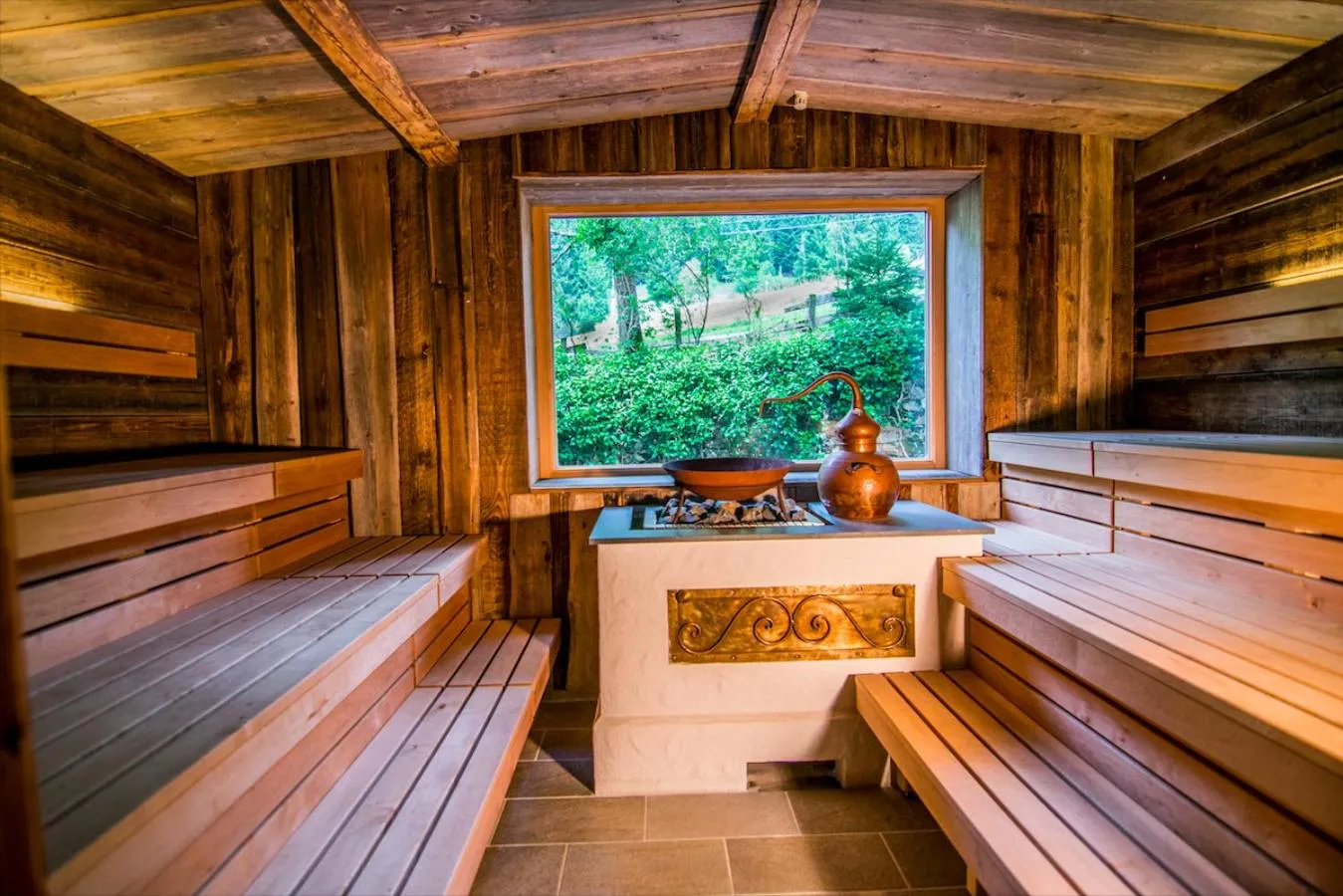 Sauna in Hotel Berghof