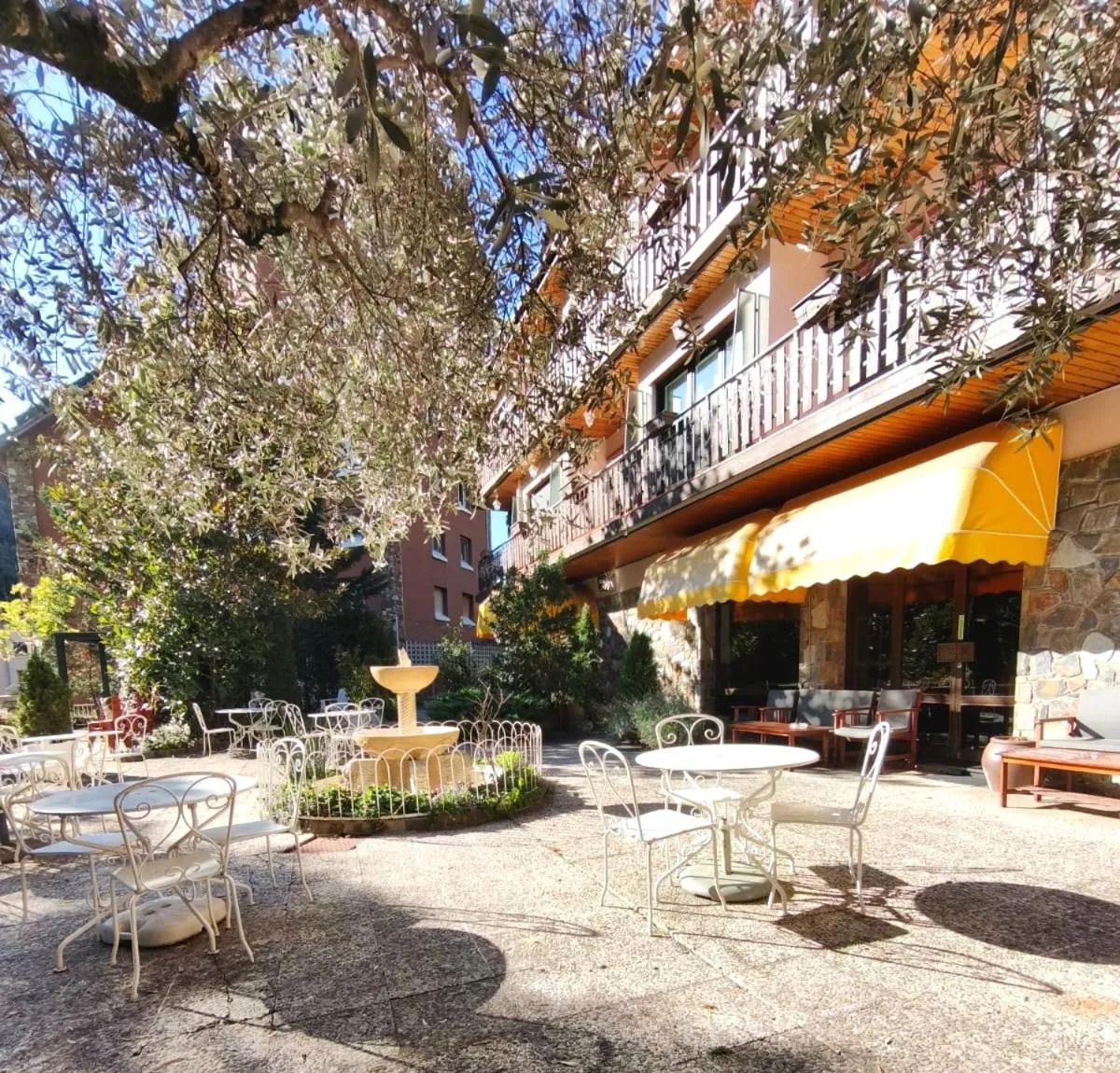 Patio in Hotel Sol-Park