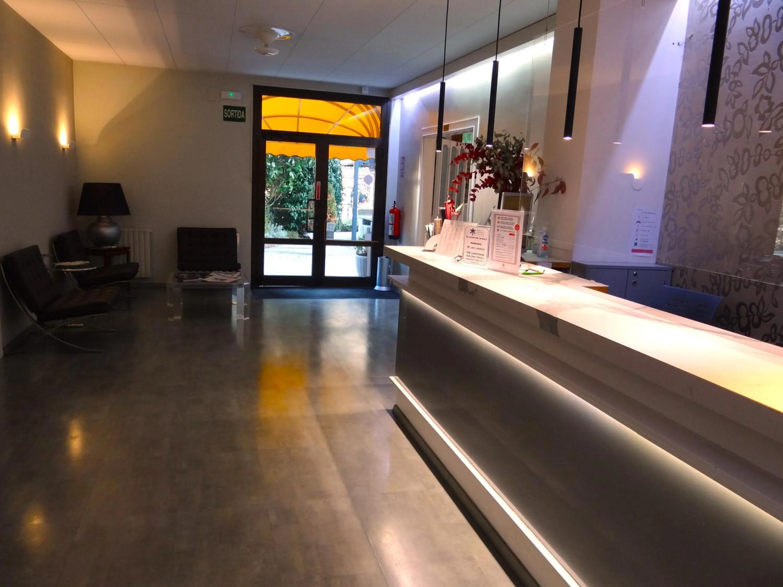Lobby or reception in Hotel Sol-Park