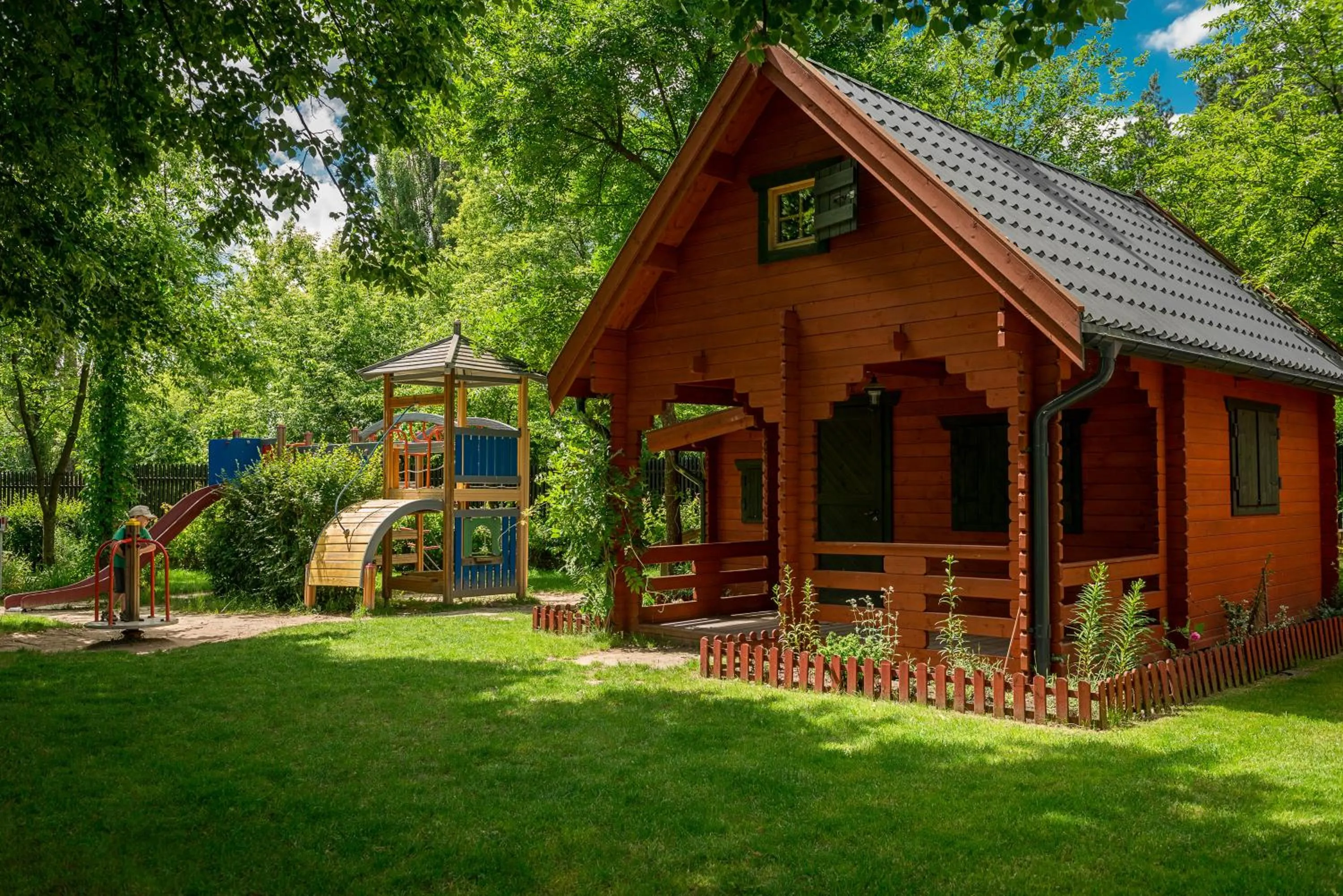 Children play ground in Hotel Warszawianka
