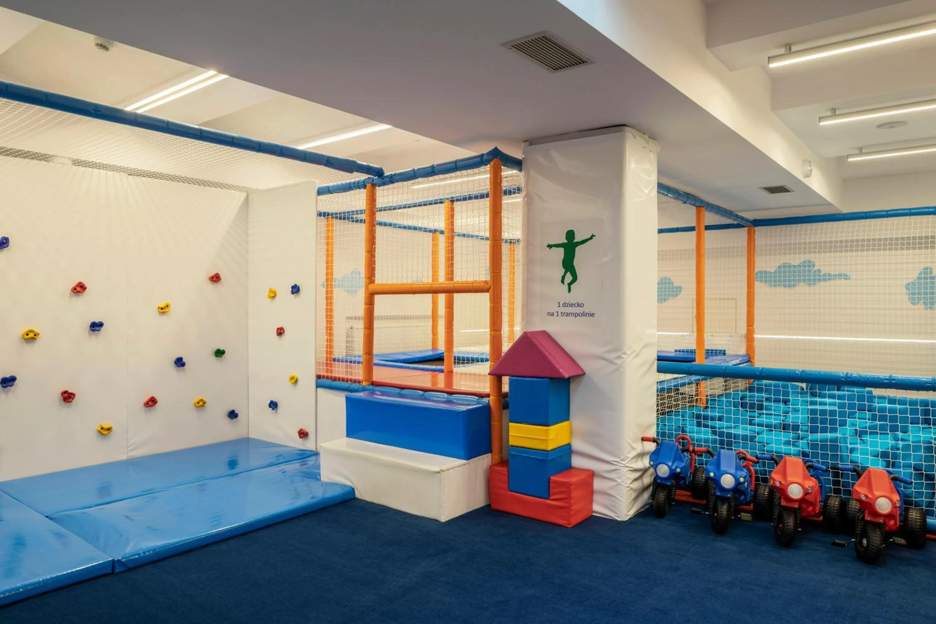 Children play ground in Hotel Warszawianka