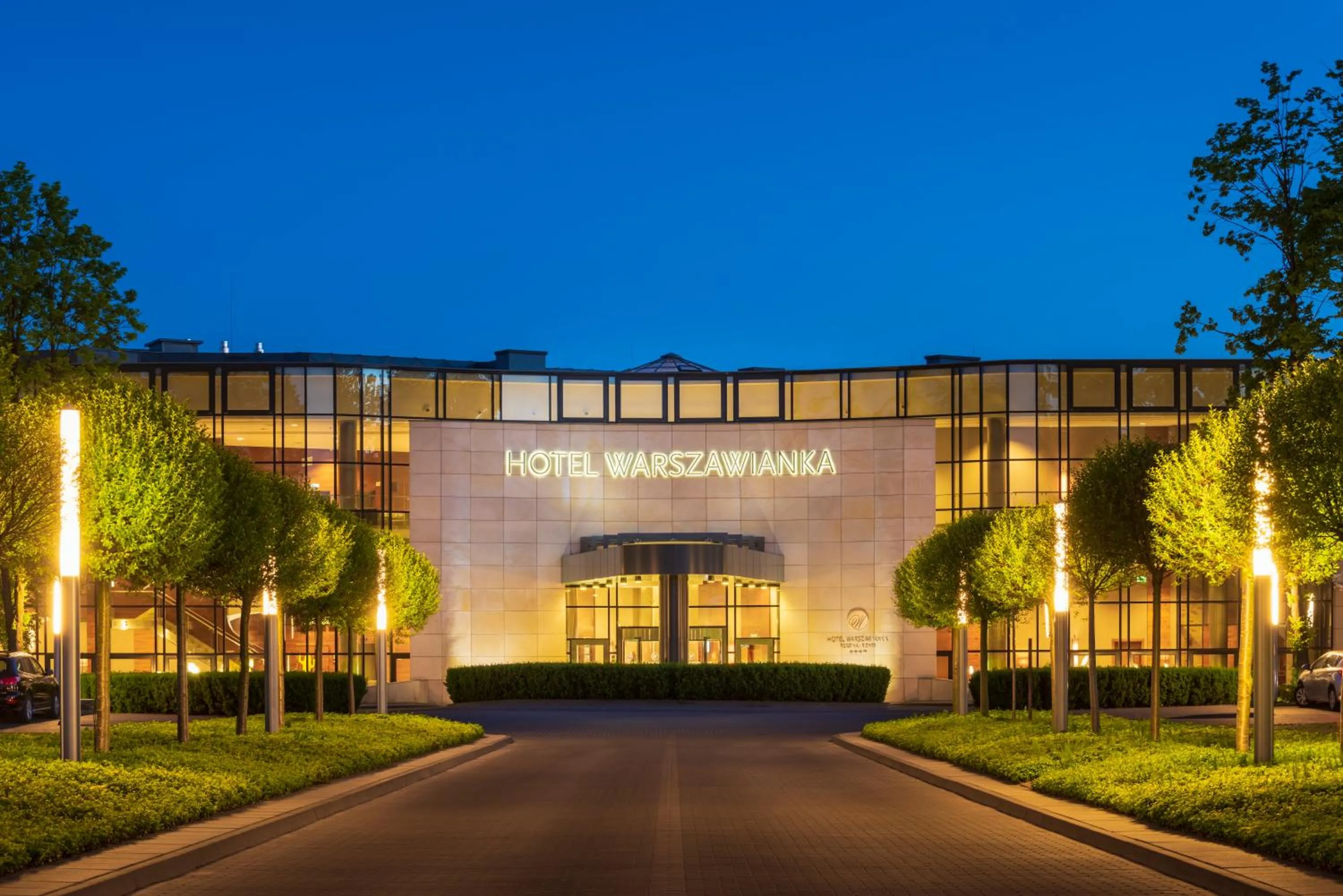 Facade/entrance in Hotel Warszawianka