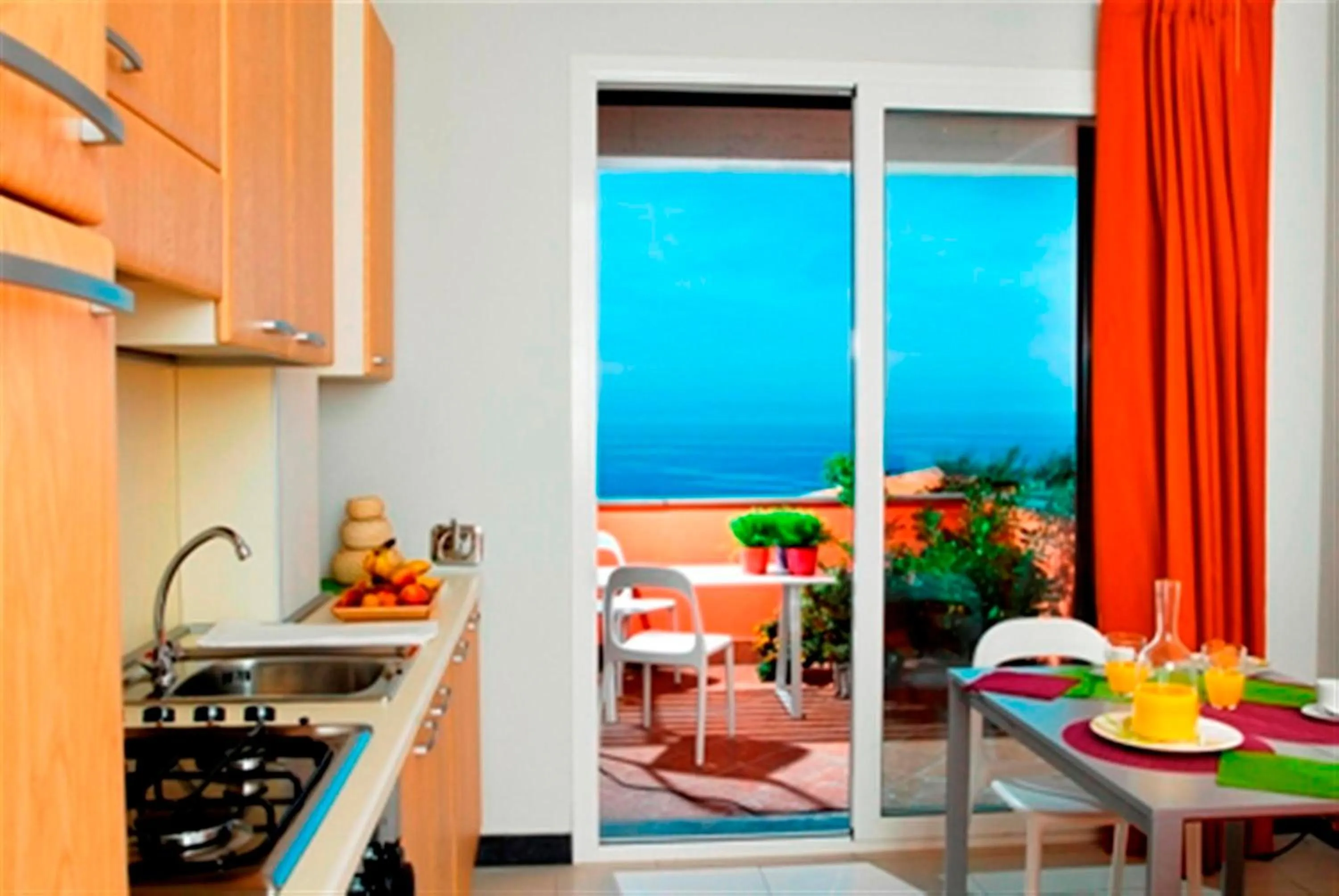 Kitchen or kitchenette in Residence Villa Beuca