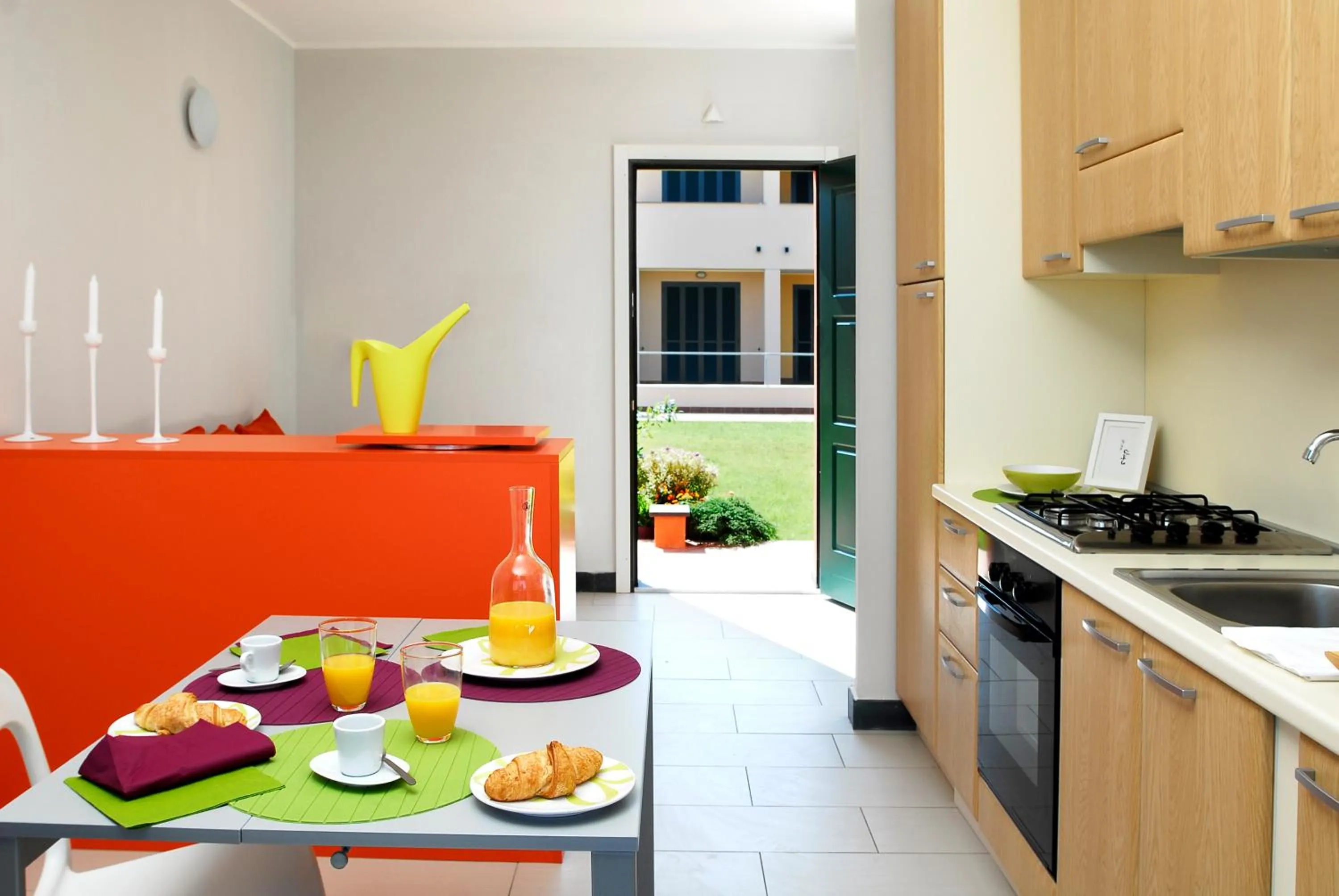 Kitchen or kitchenette in Residence Villa Beuca