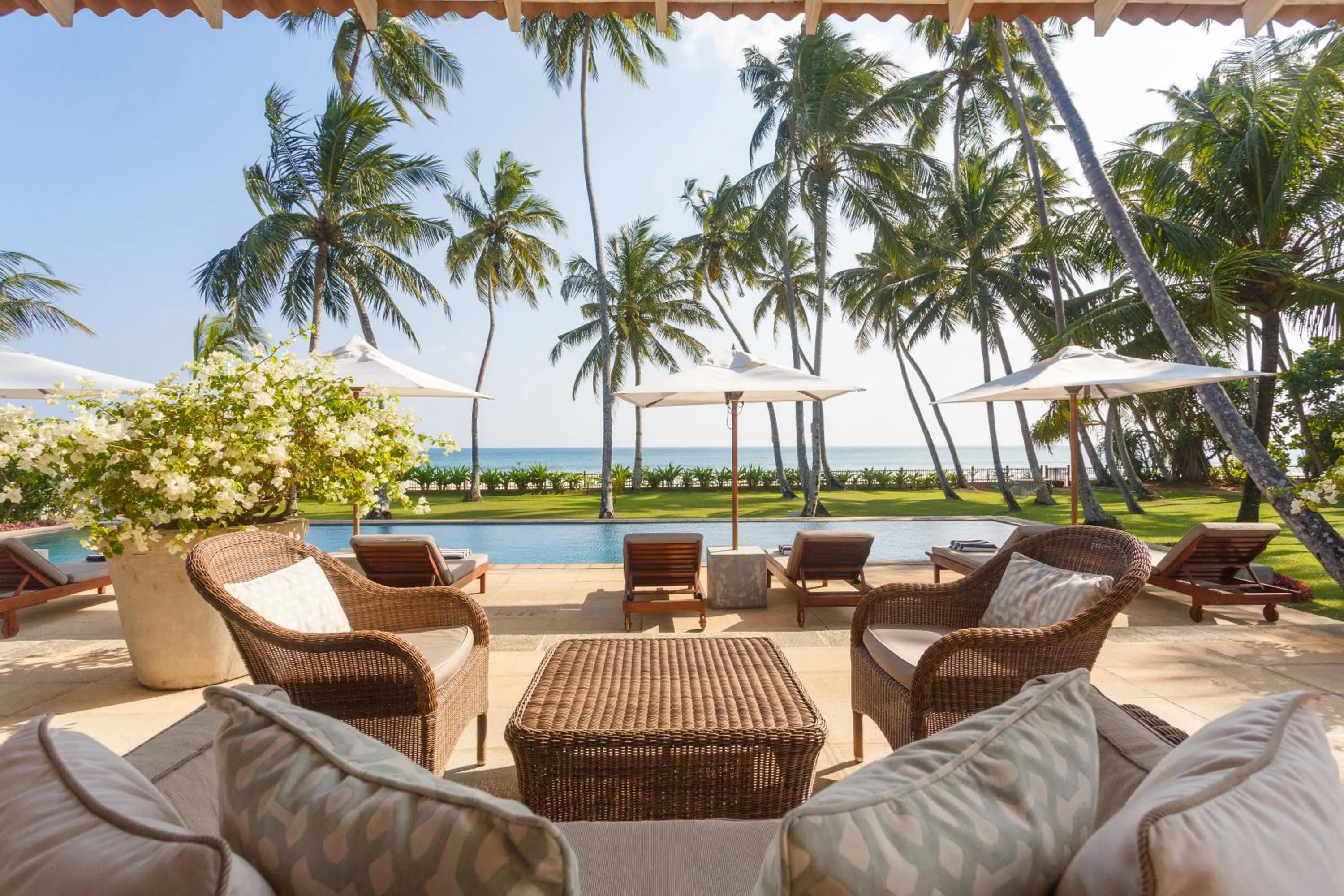 Swimming pool in Habaraduwa House