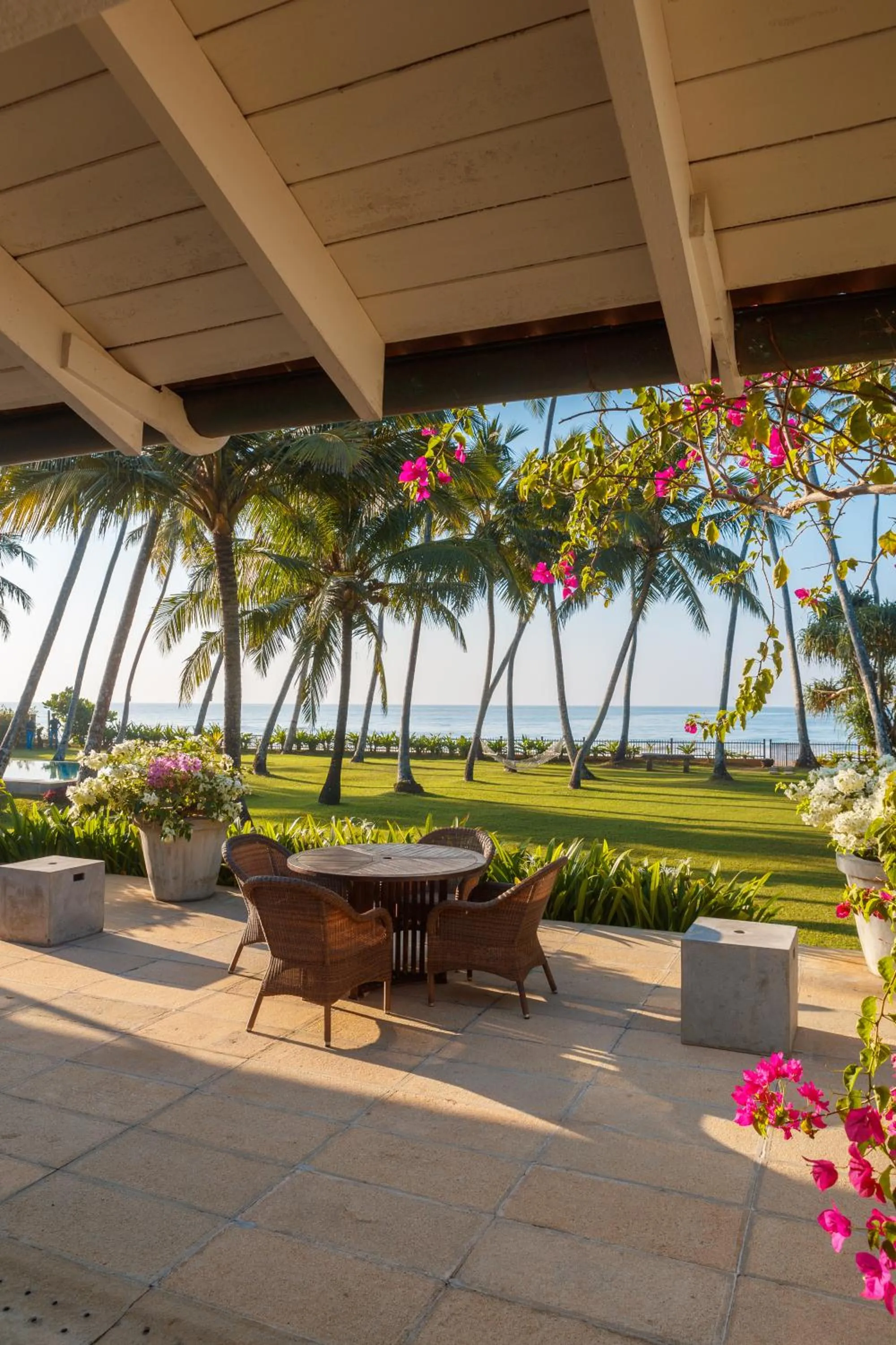Garden view in Habaraduwa House