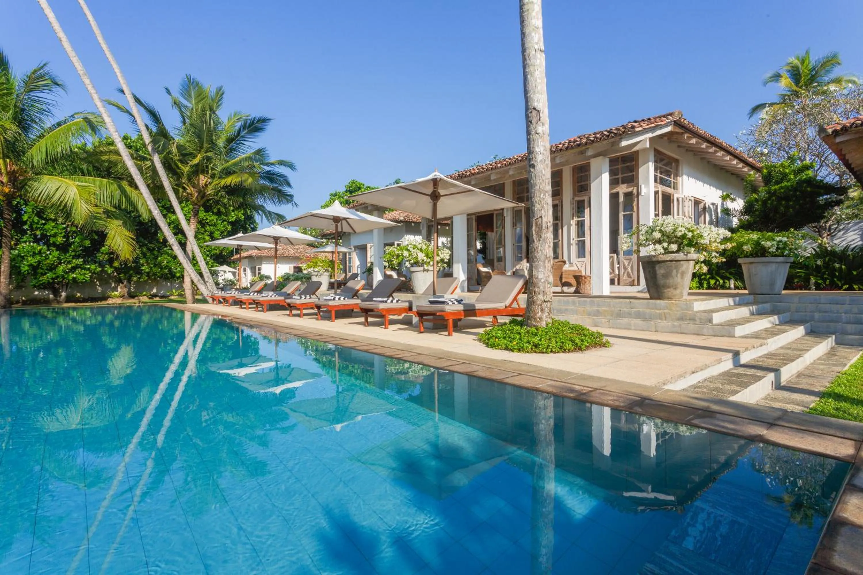 Swimming pool in Habaraduwa House