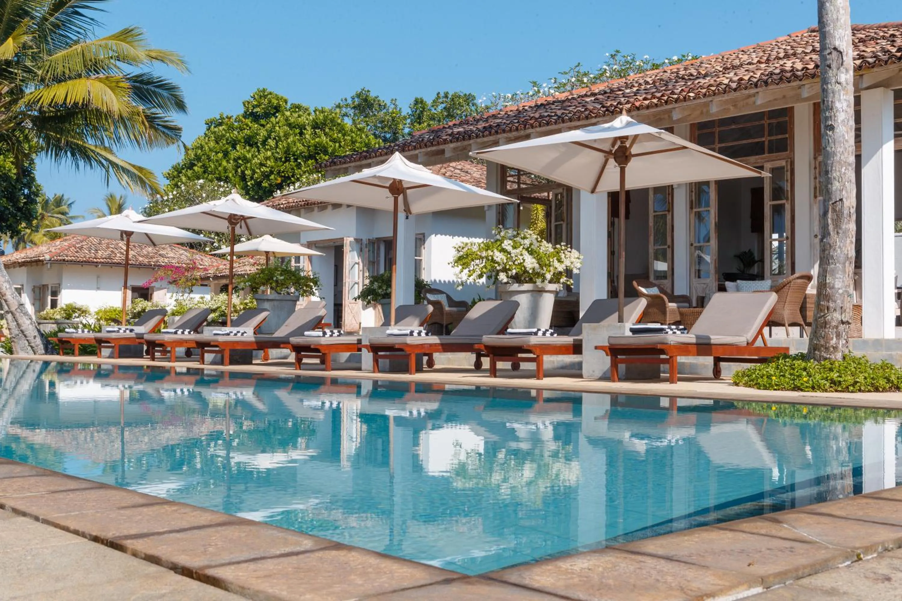 Swimming pool in Habaraduwa House