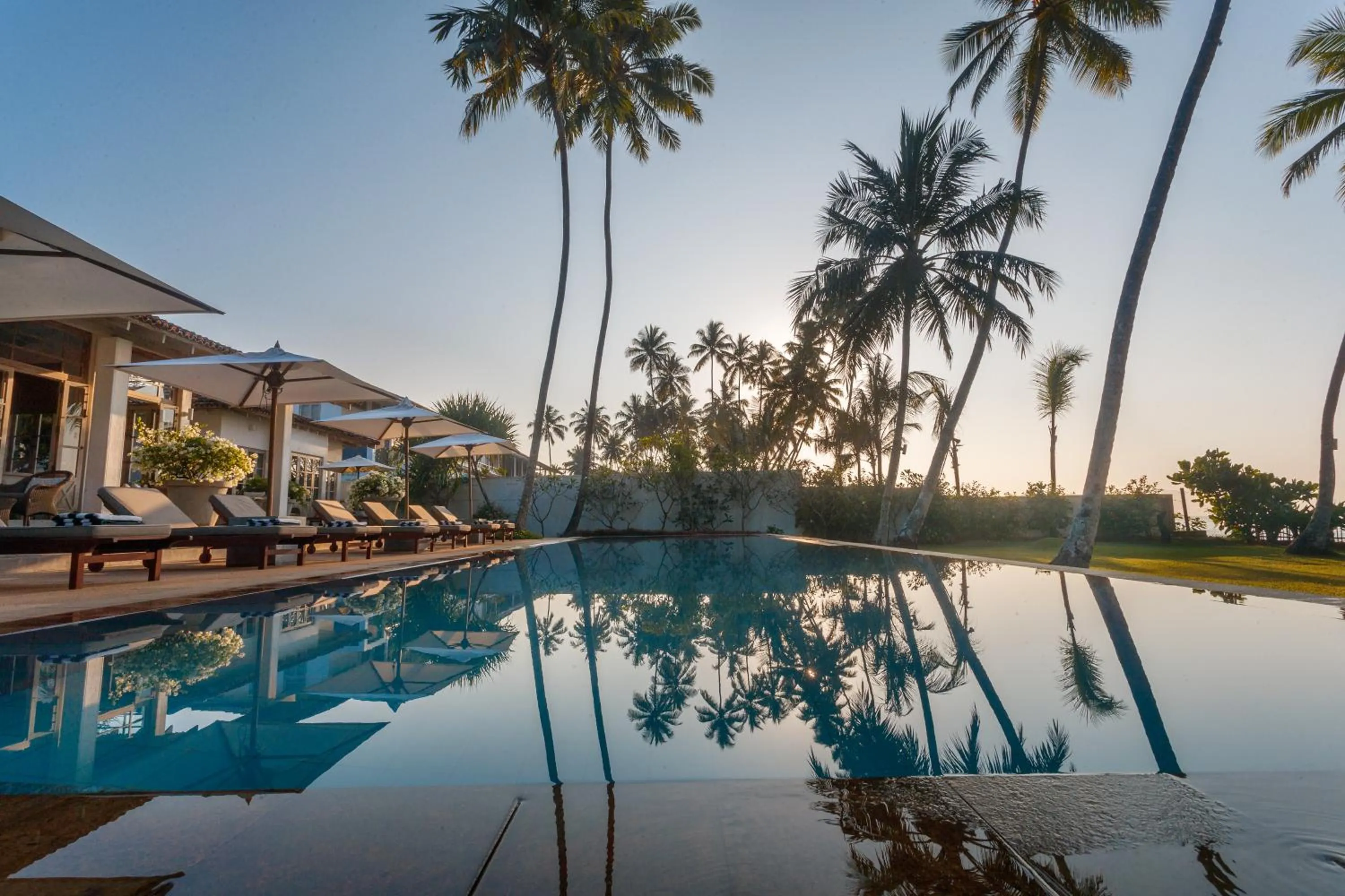 Swimming pool in Habaraduwa House