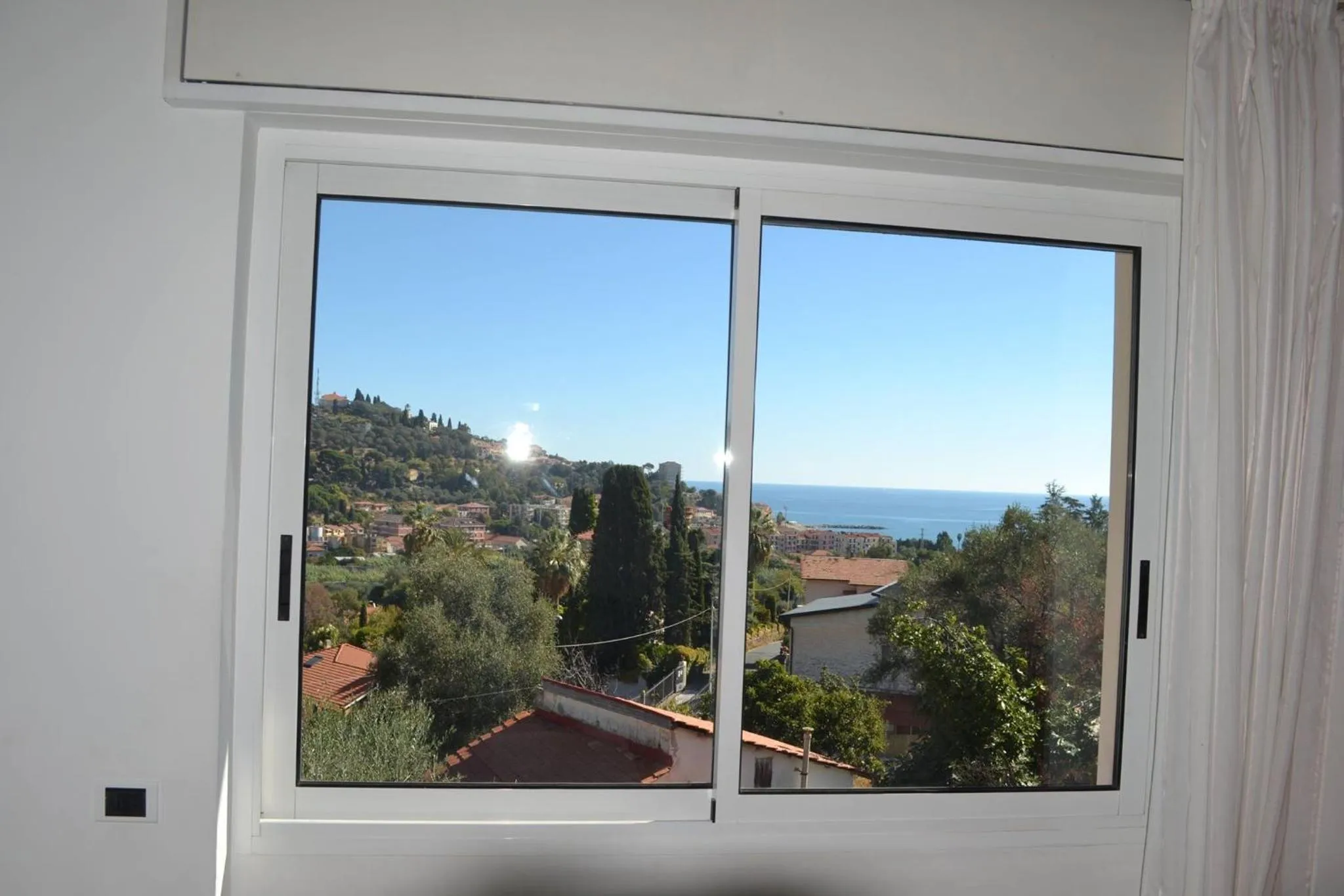 Sea view in Residence Hotel Edy