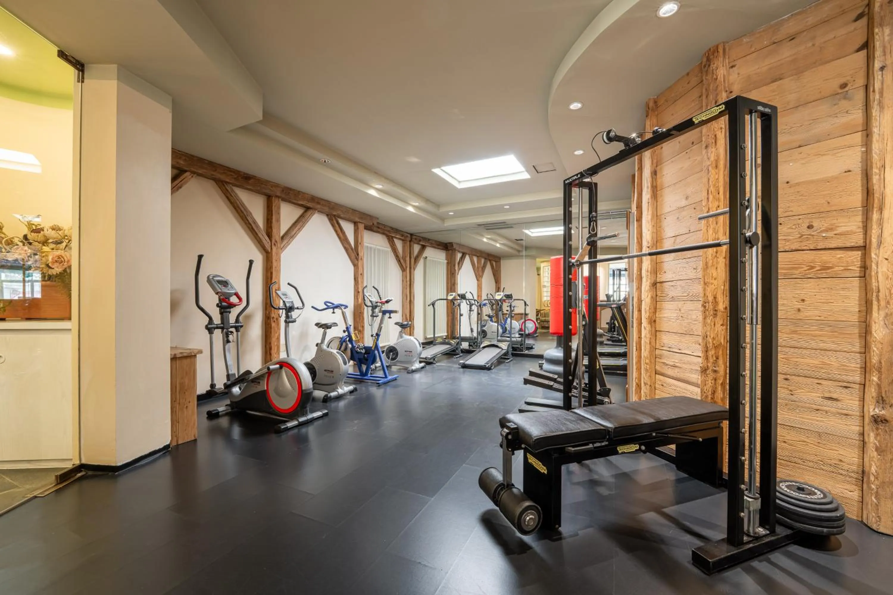 Fitness centre/facilities in Hotel il Caminetto Sport