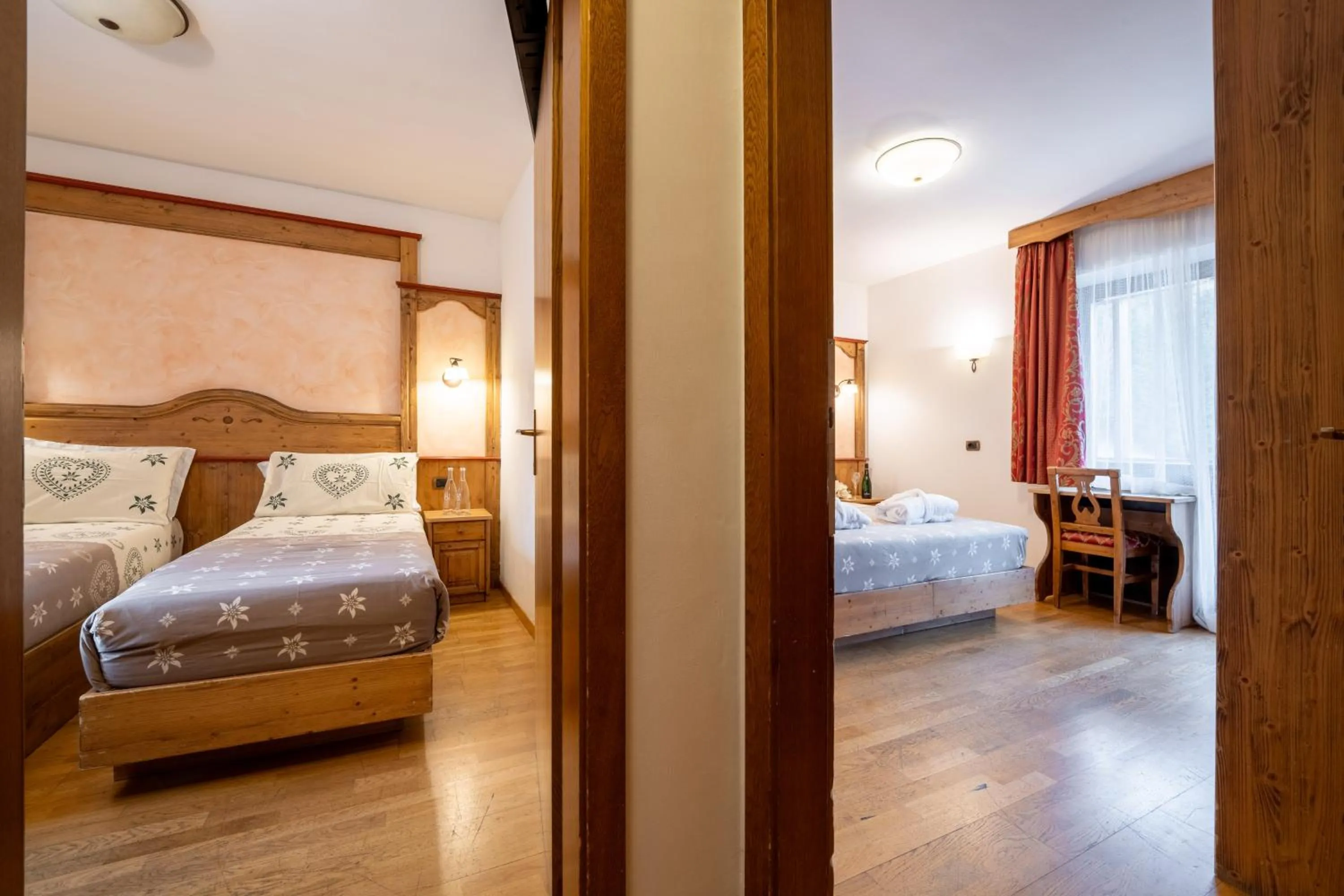 Bedroom, Bed in Hotel il Caminetto Sport