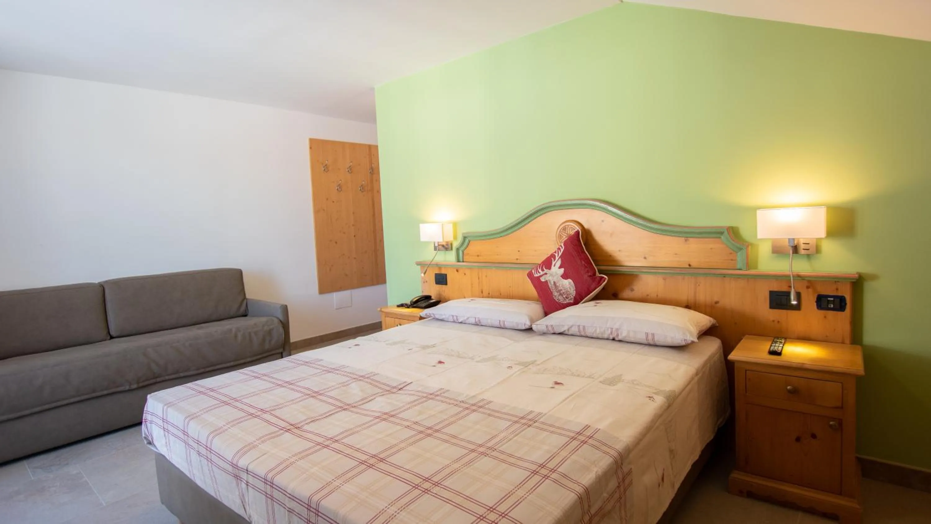 Bed in Hotel Bellevue