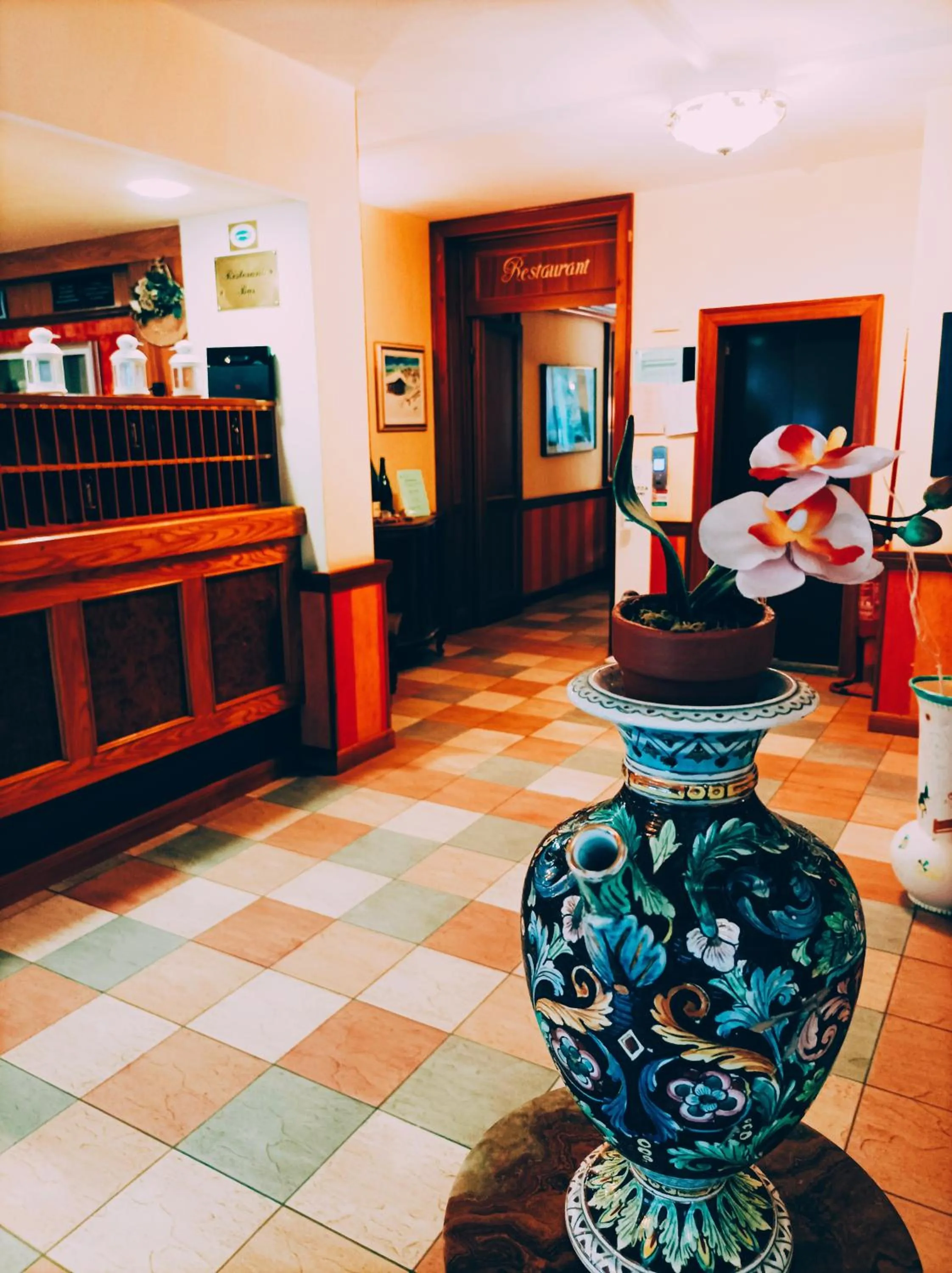 Lobby or reception in IHR Hotel Villa Emma