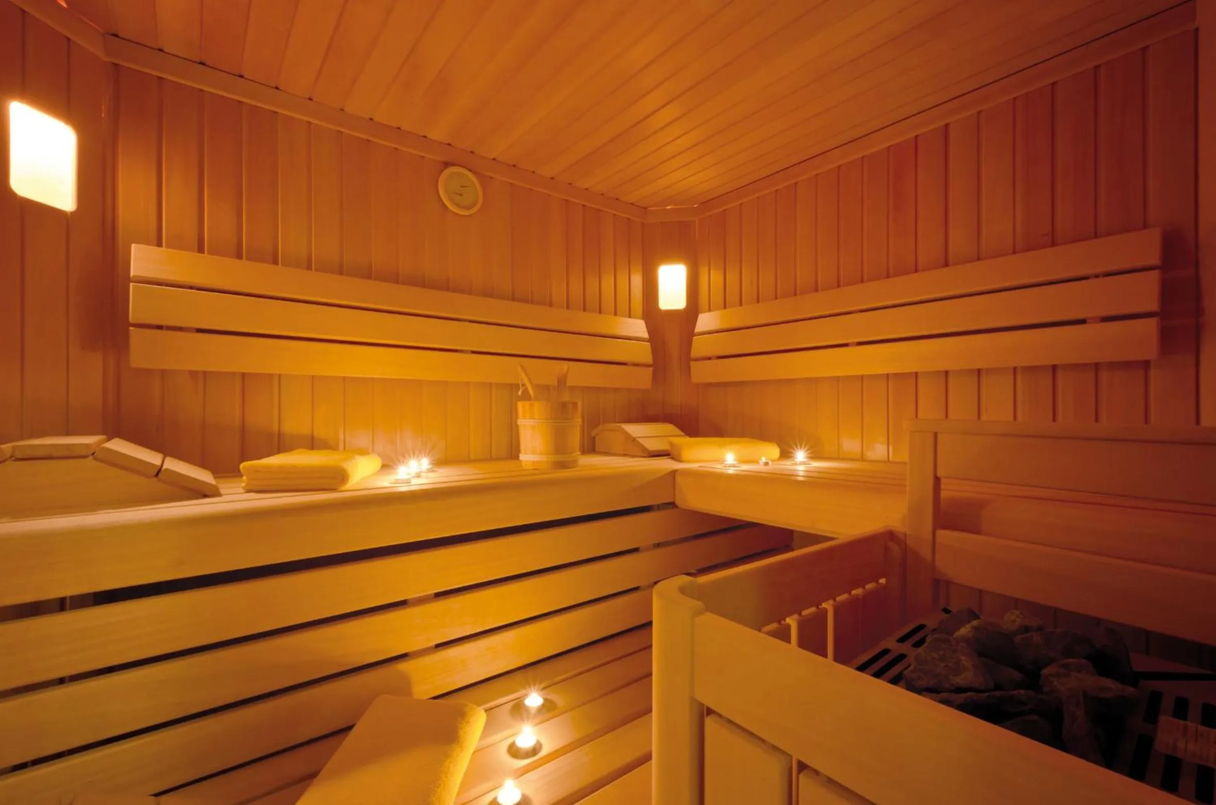 Sauna in Hotel Villetta Maria Cottage