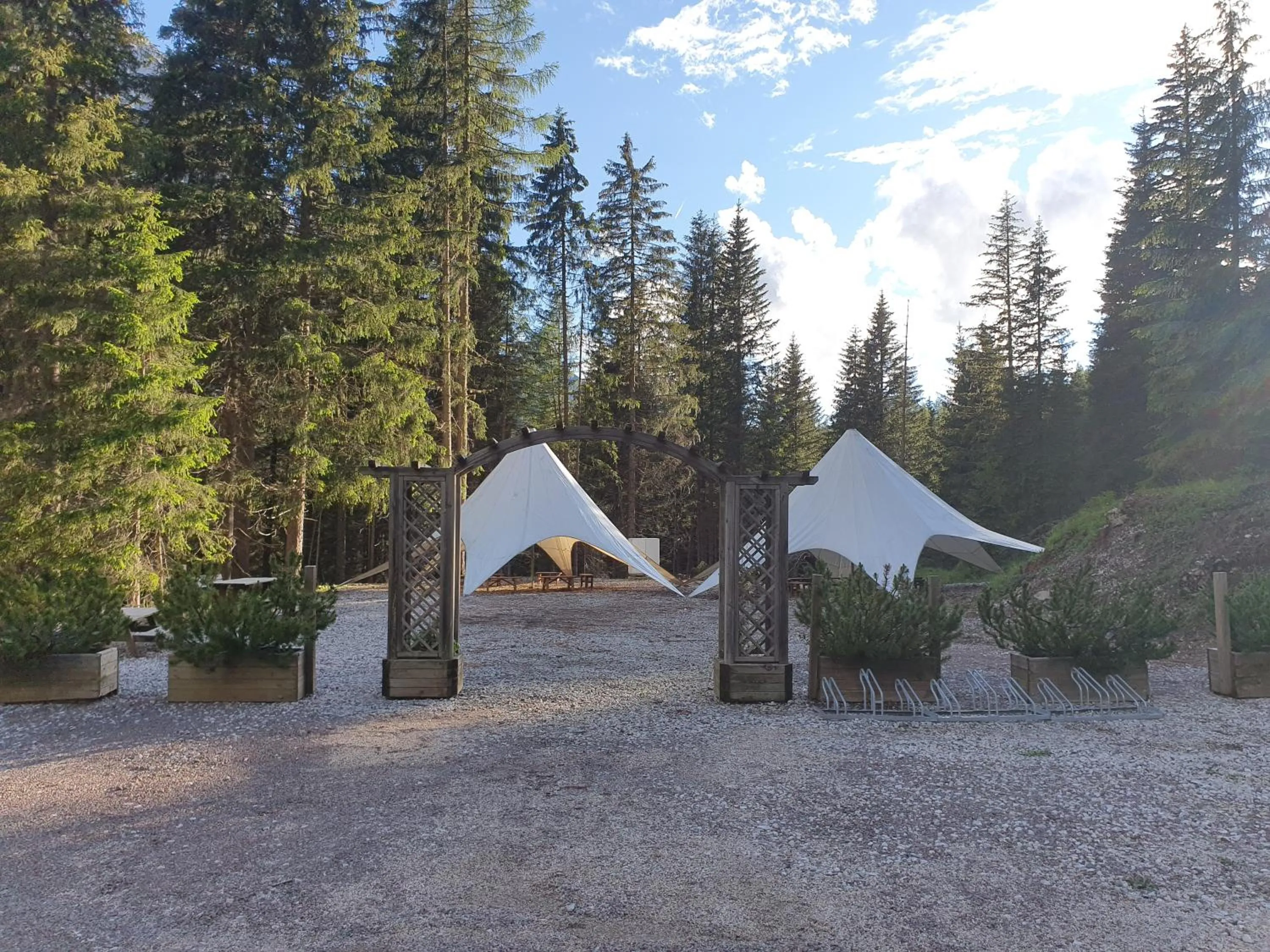 Property building in Hotel Villetta Maria Cottage