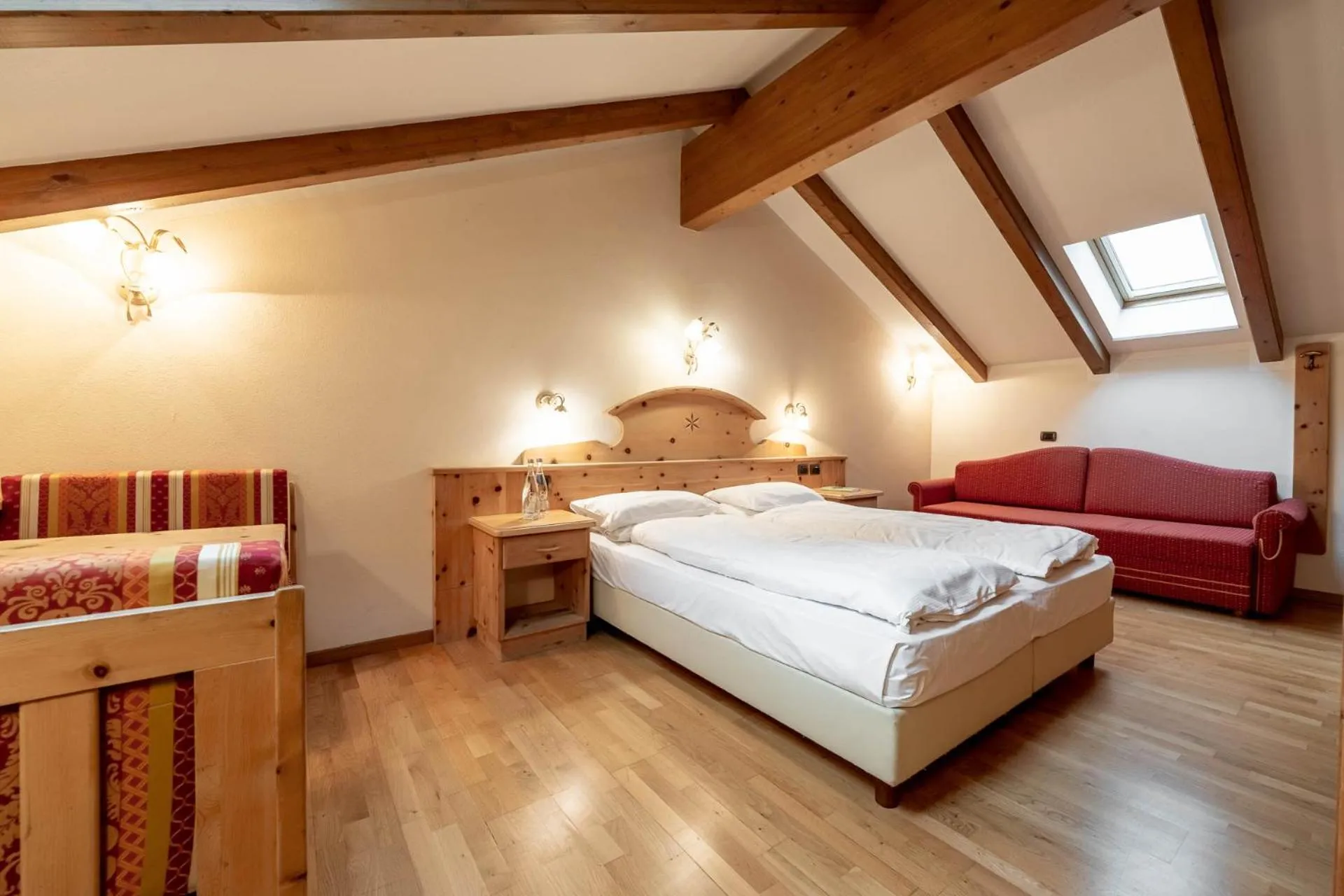 Bedroom, Bed in Hotel Villetta Maria Cottage