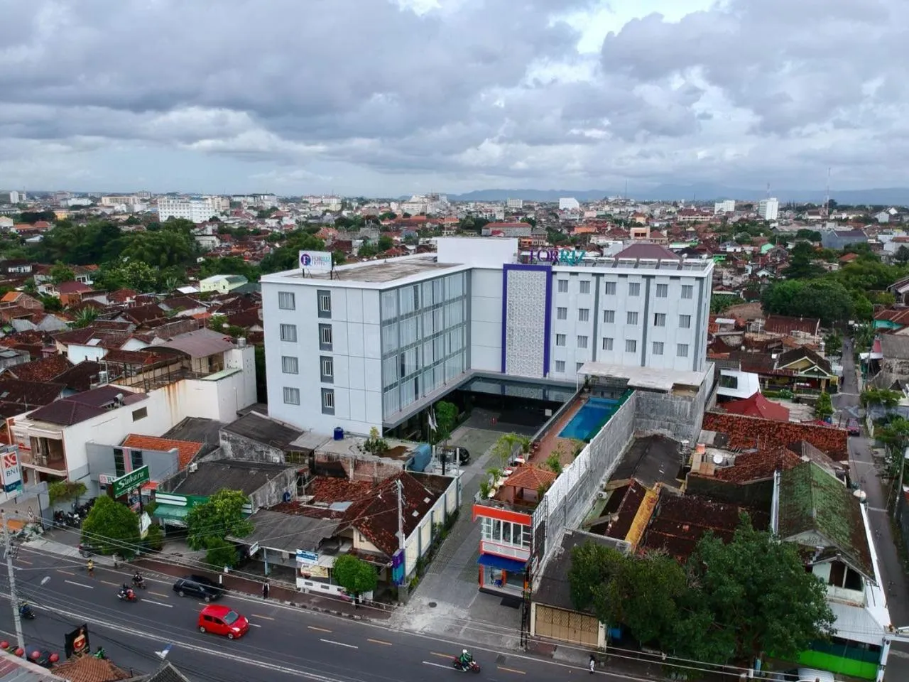 Property building in Forriz Hotel Yogyakarta