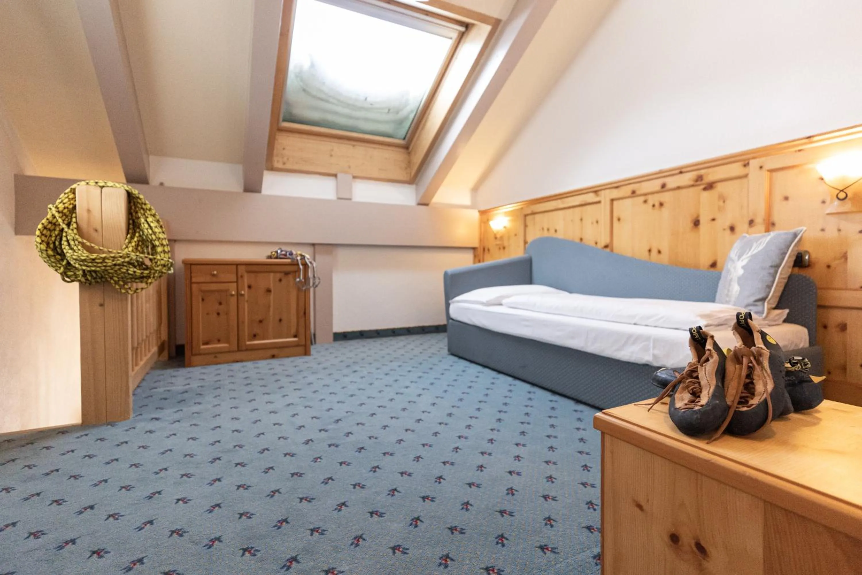 Photo of the whole room, Bed in Hotel Soreghes Gran Chalet