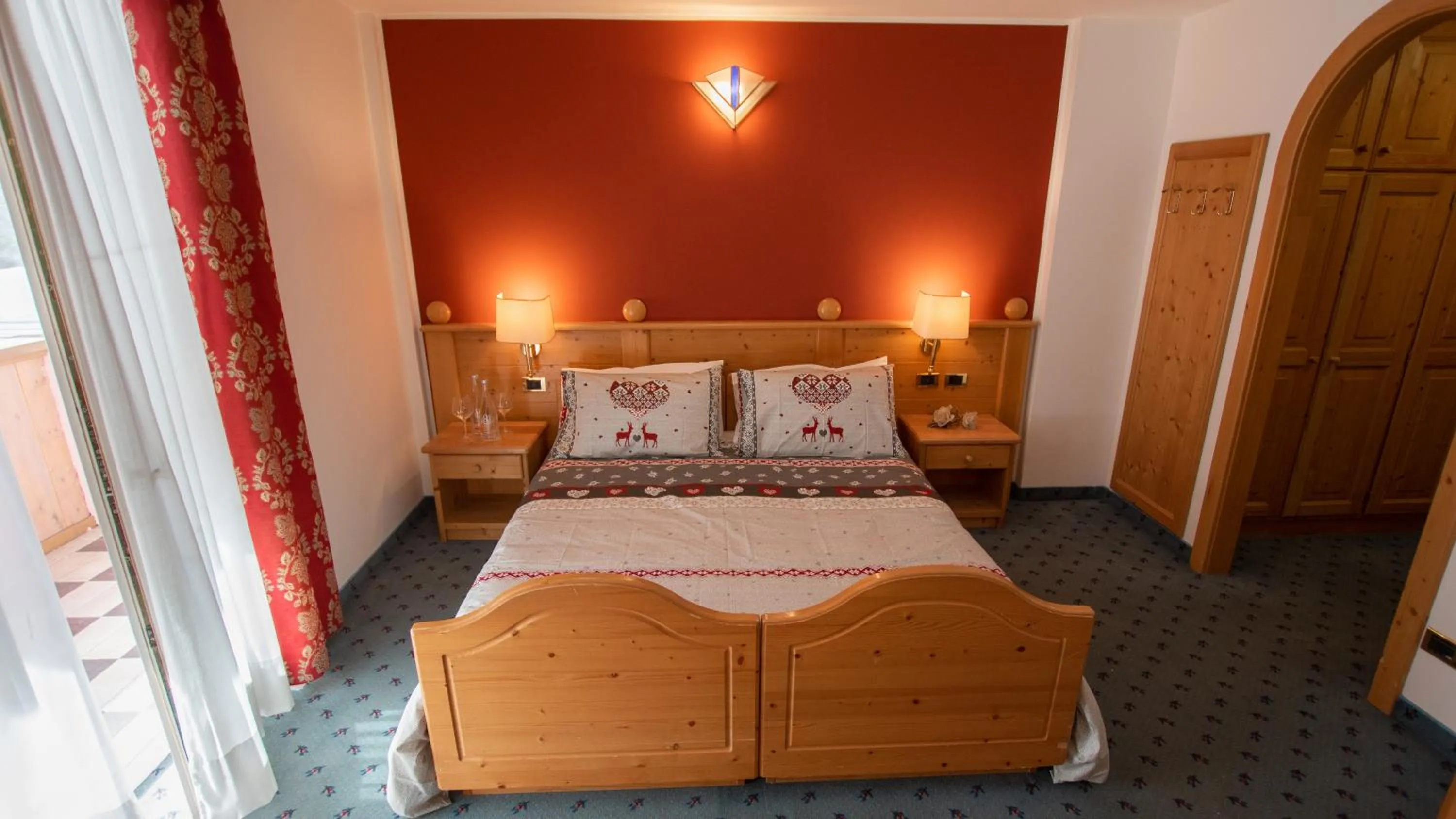 Bed in Hotel Diamant Park